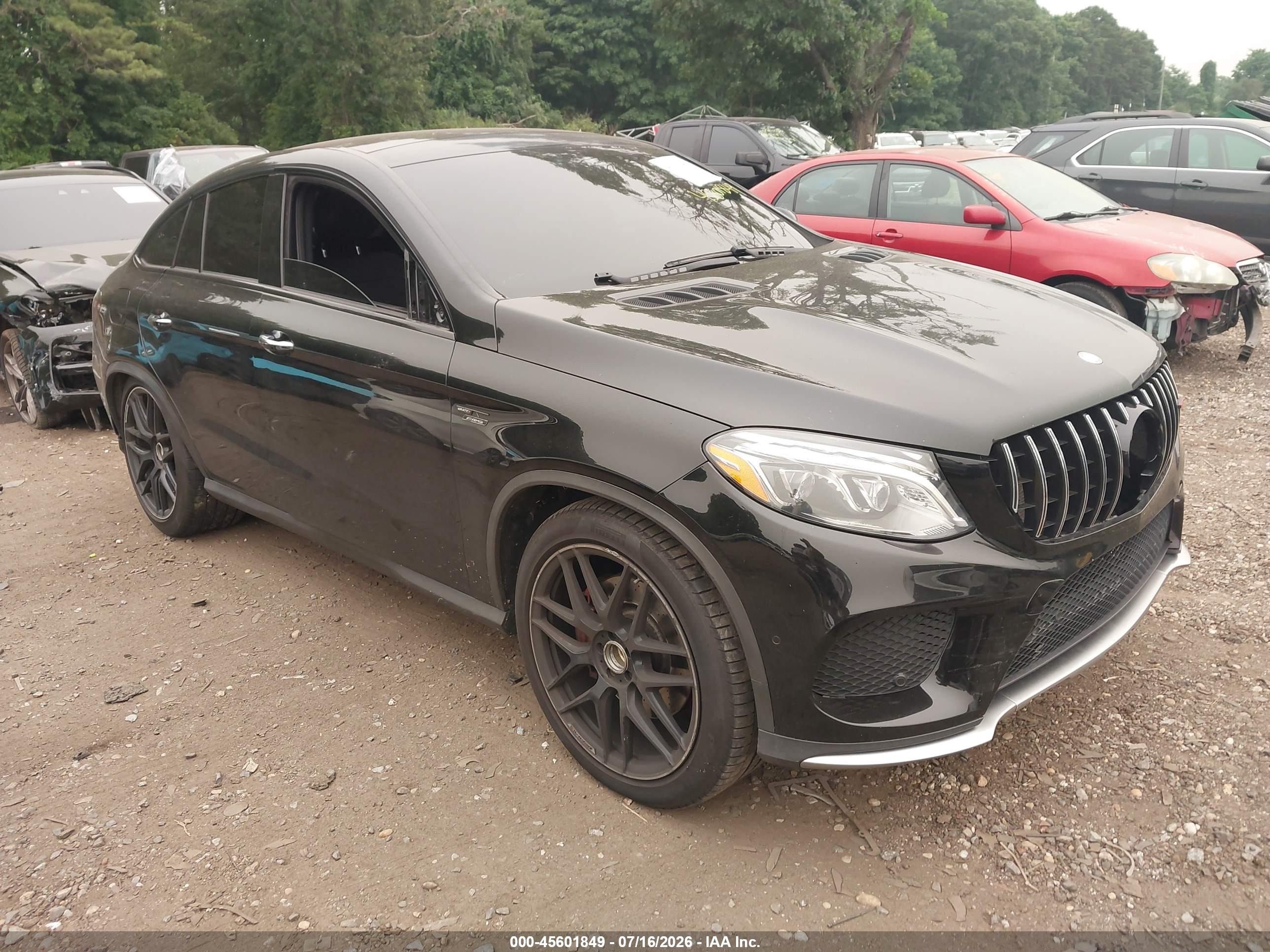 2016 MERCEDES-BENZ GLE 450 AMG COUPE 4MATIC