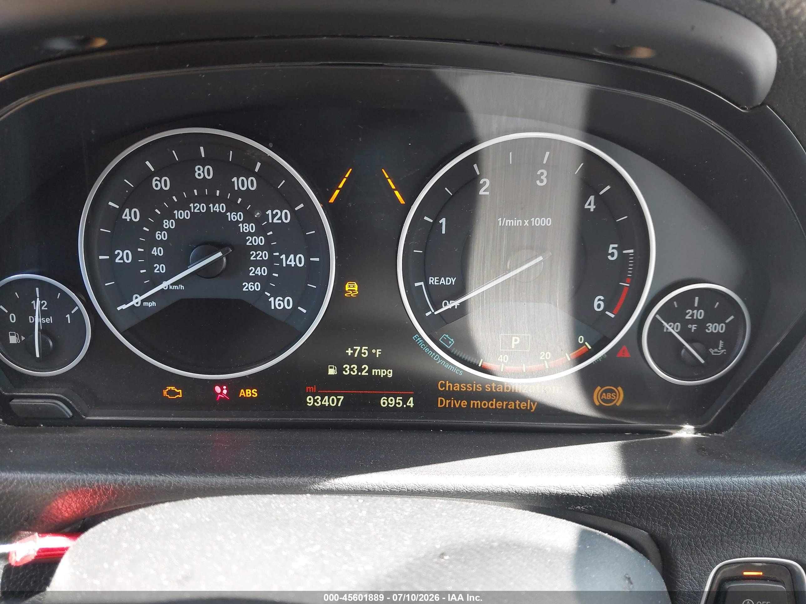 2015 BMW 328D XDRIVE