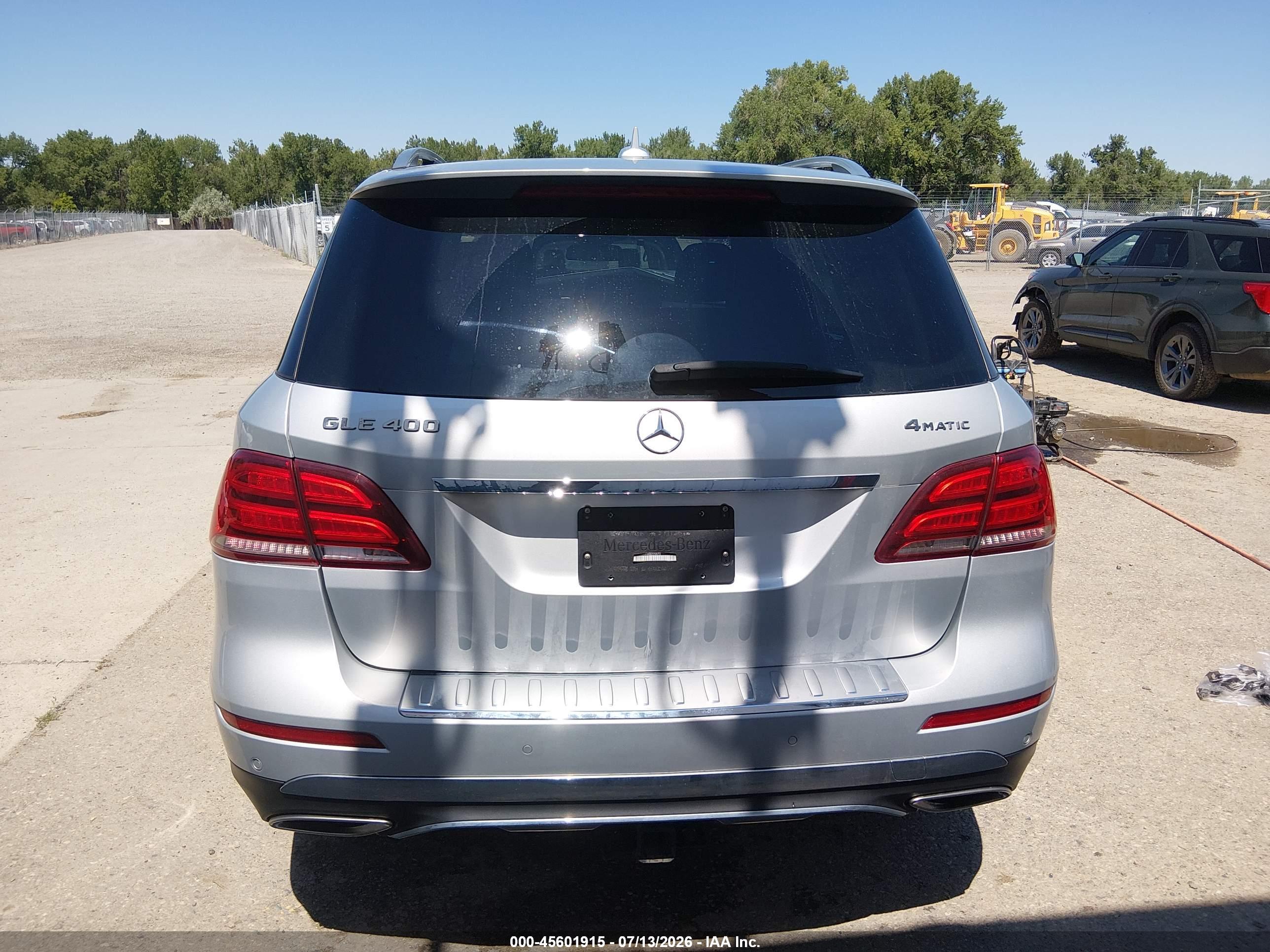 2019 MERCEDES-BENZ GLE 400 4MATIC