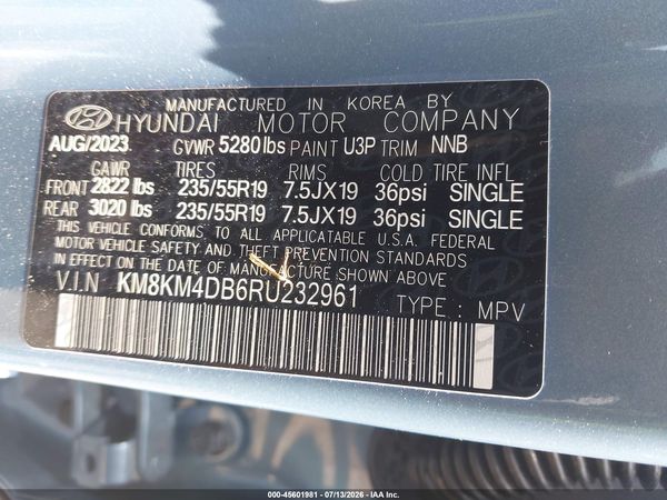 2024 HYUNDAI IONIQ 5 SE STANDARD RANGE