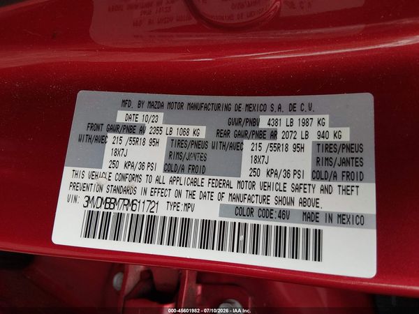 2024 MAZDA CX-30 2.5 S SELECT SPORT