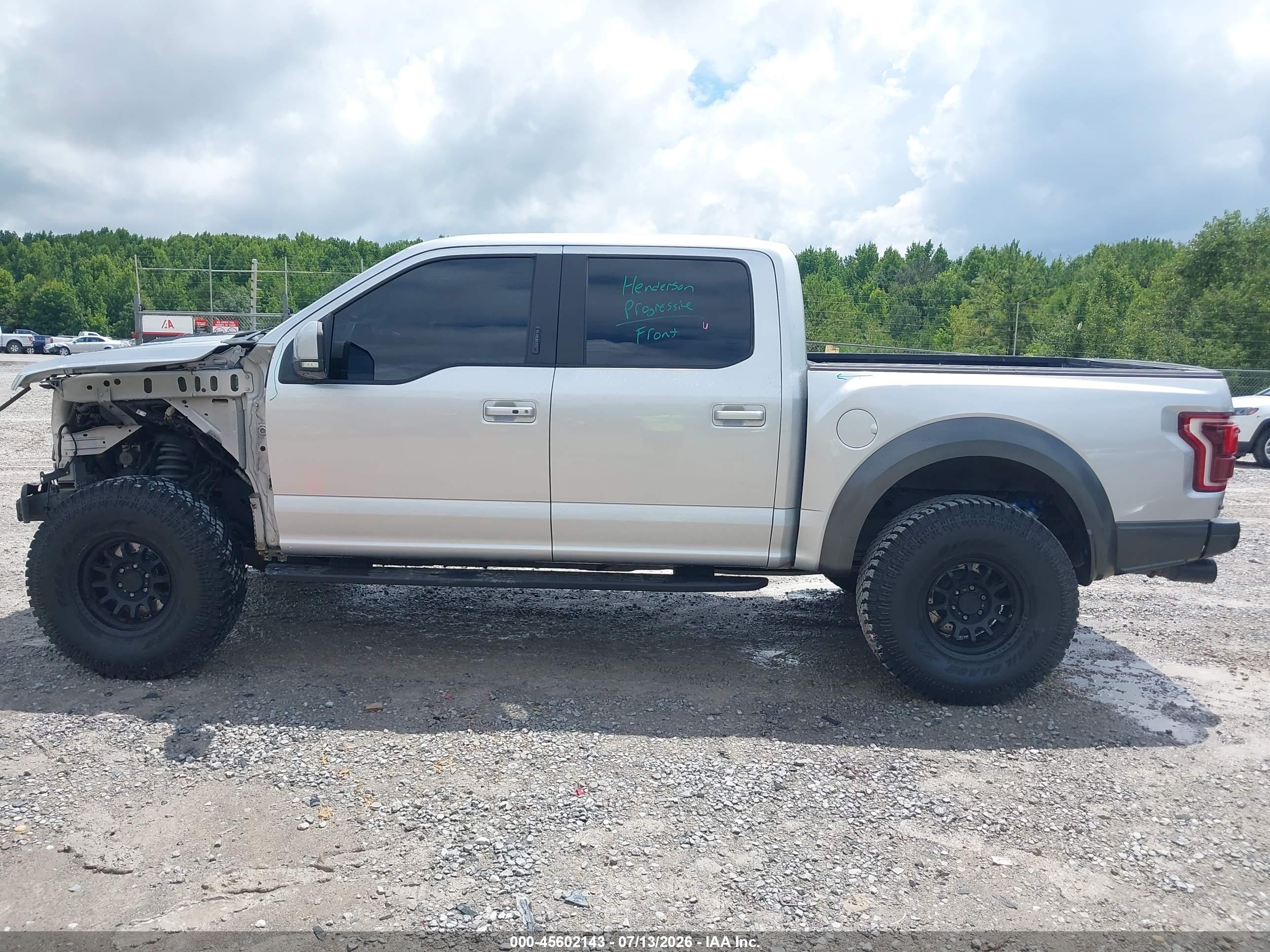 2017 FORD F-150 RAPTOR