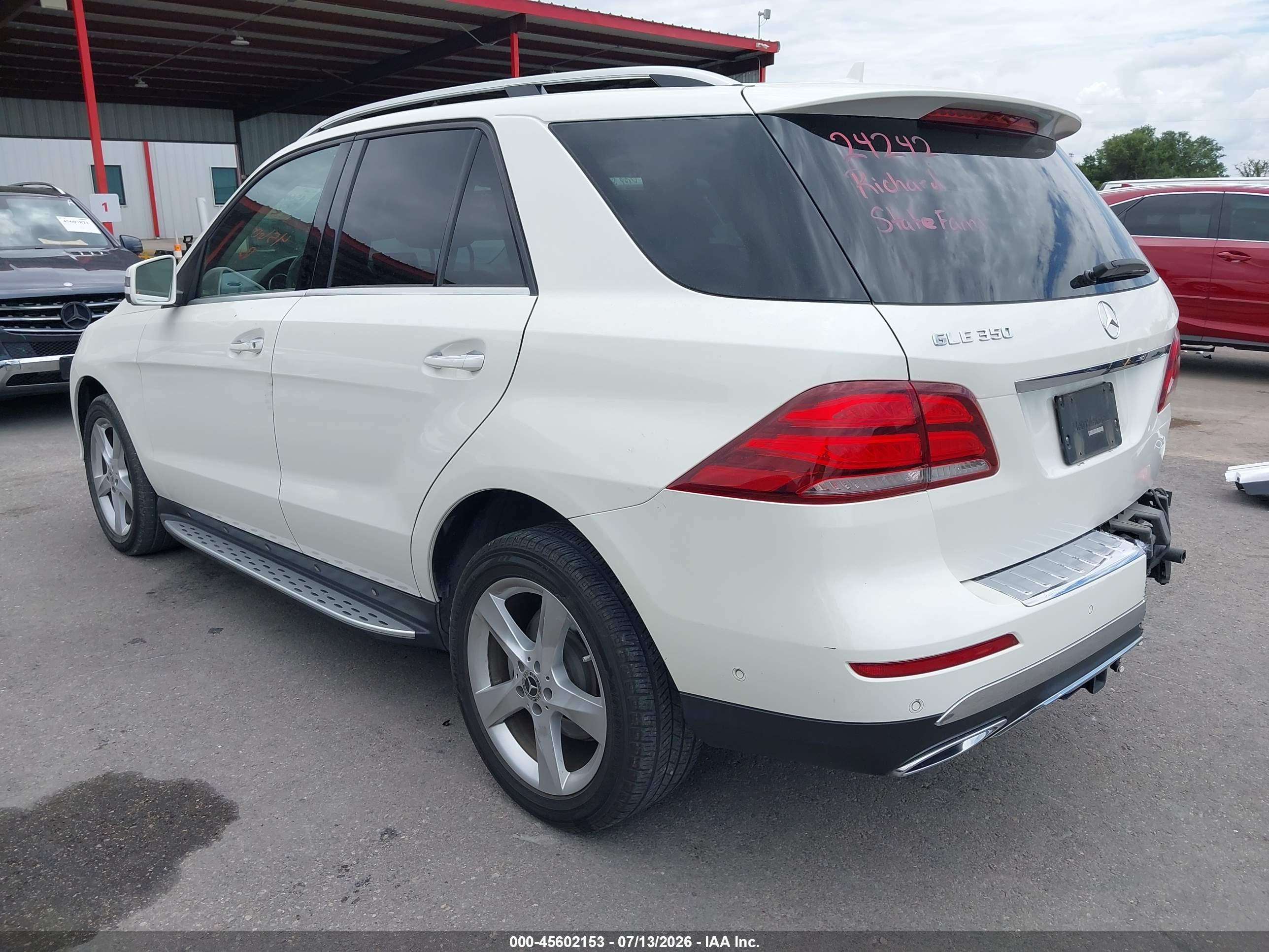 2018 MERCEDES-BENZ GLE 350 GLE350