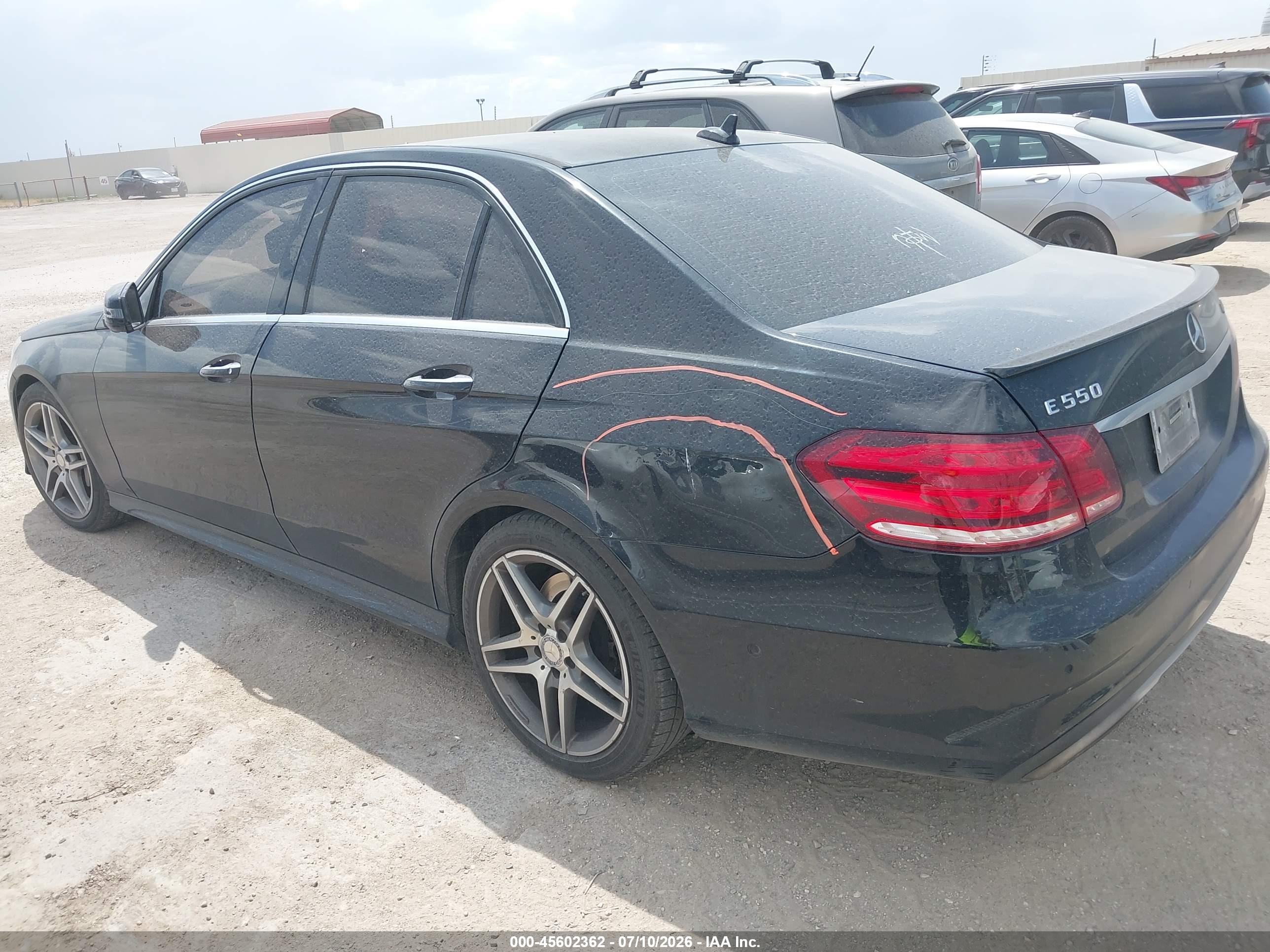 2014 MERCEDES-BENZ E 550 4MATIC