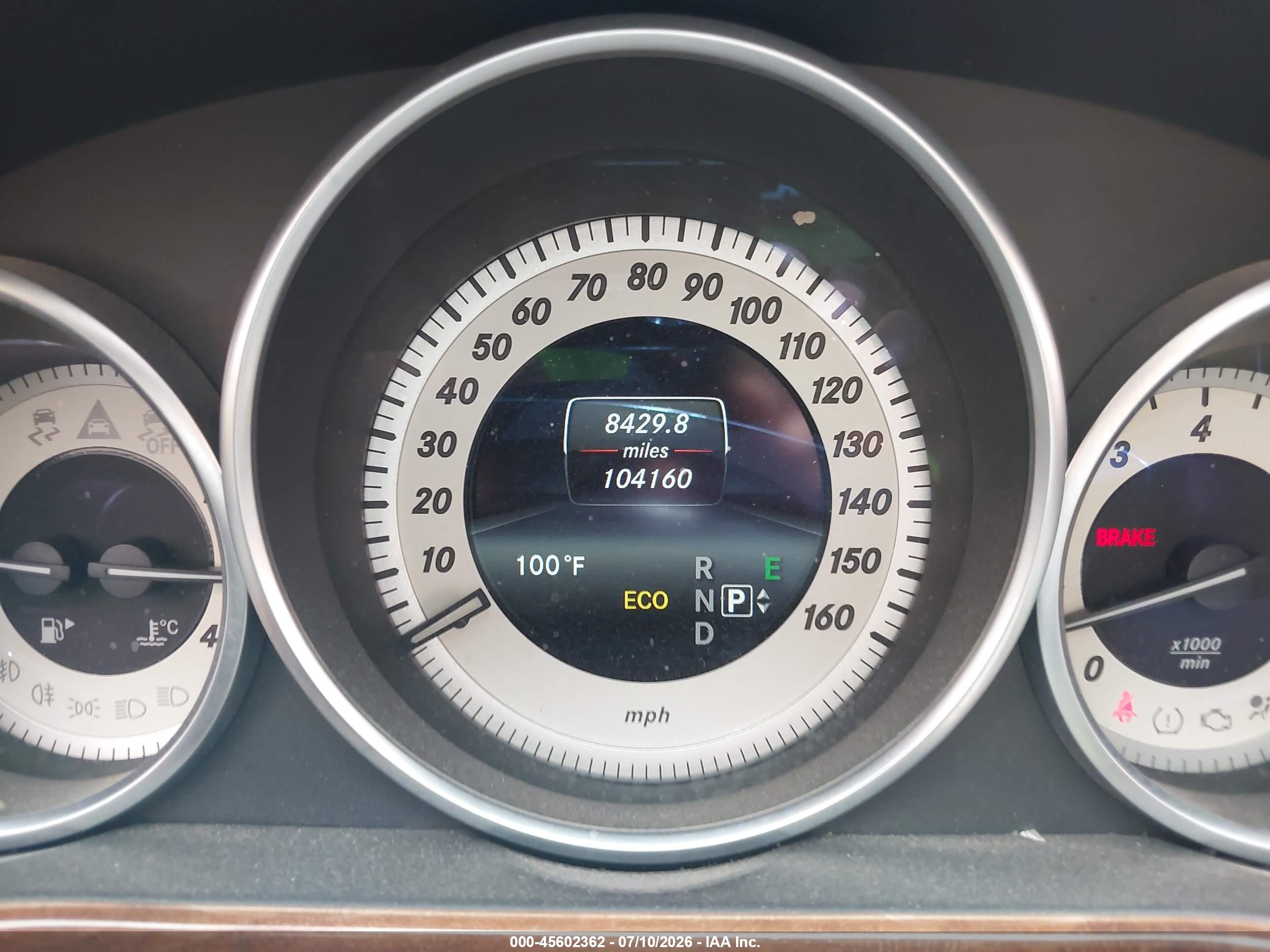 2014 MERCEDES-BENZ E 550 4MATIC