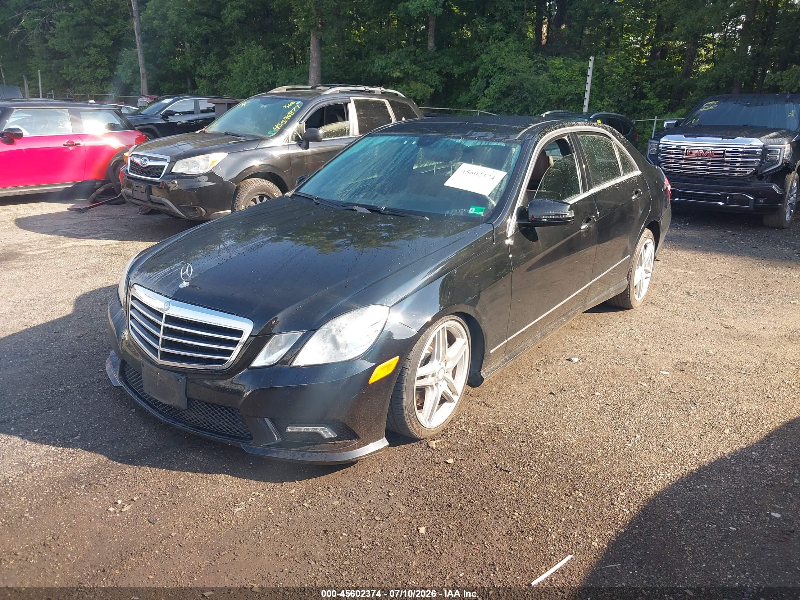 2011 MERCEDES-BENZ E 550 E550 4-MATIC