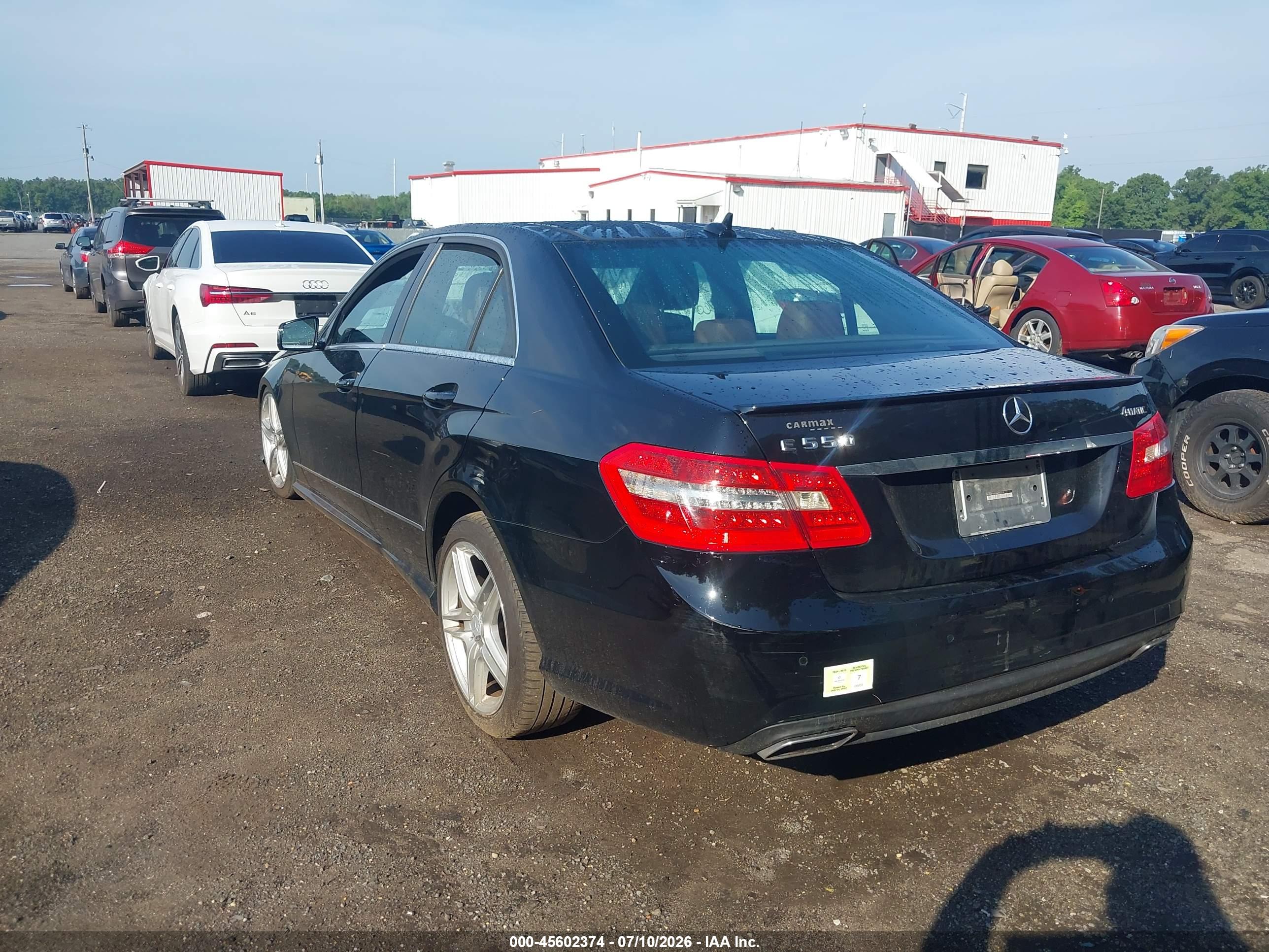 2011 MERCEDES-BENZ E 550 E550 4-MATIC