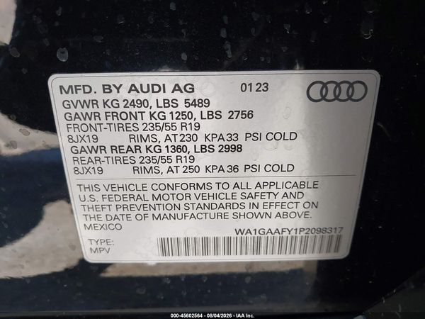 2023 AUDI Q5