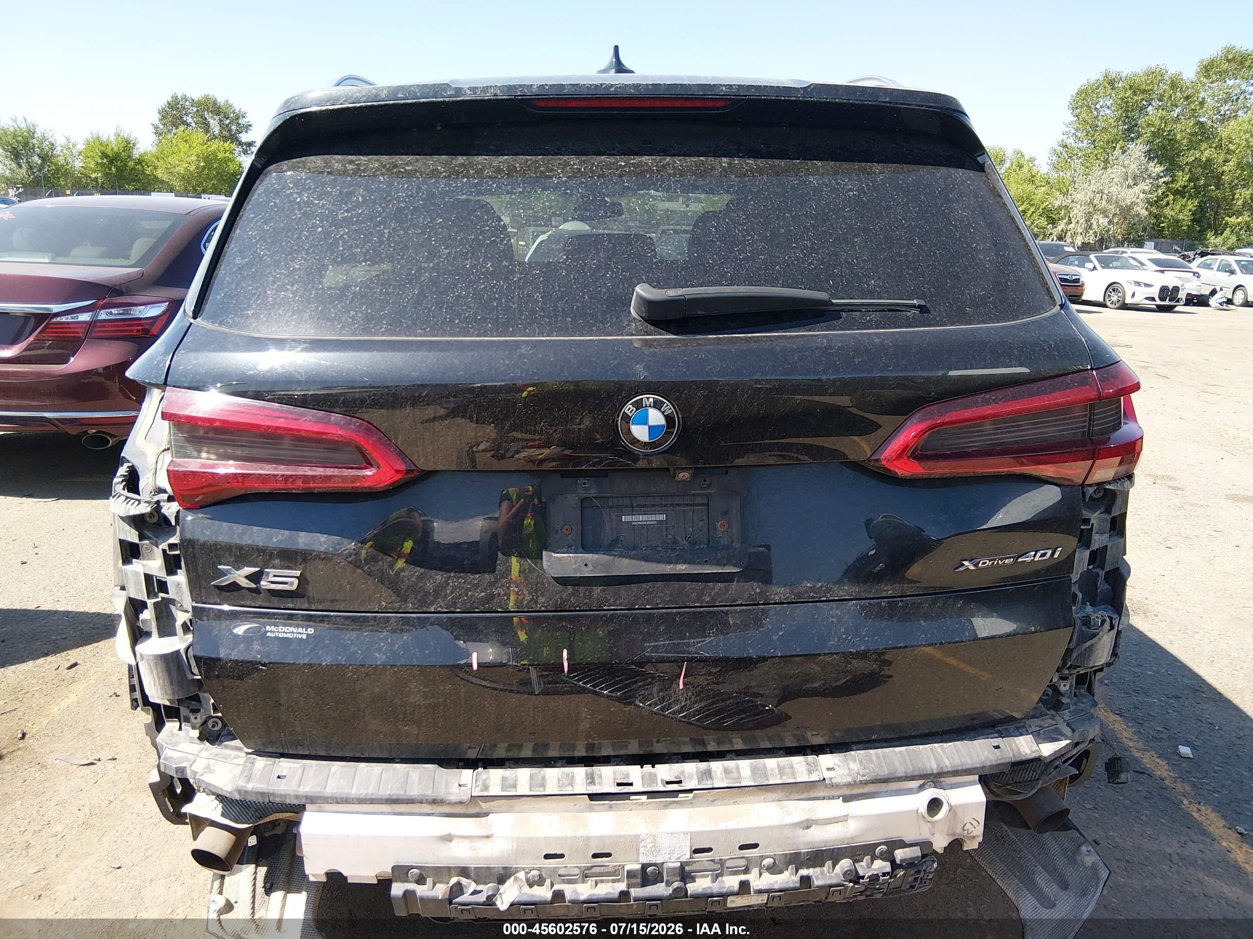 2020 BMW X5 XDRIVE40I