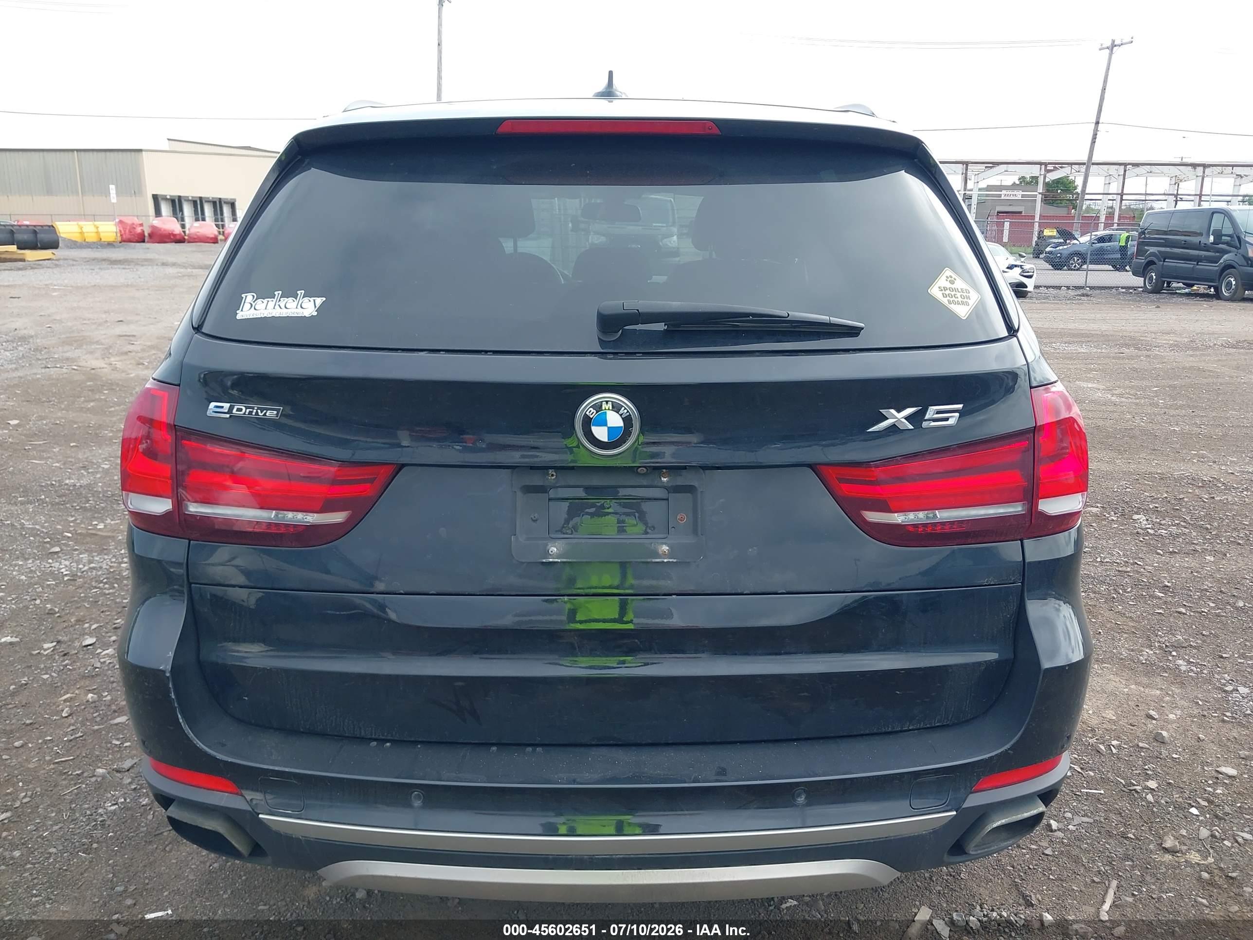2016 BMW X5 EDRIVE XDRIVE40E