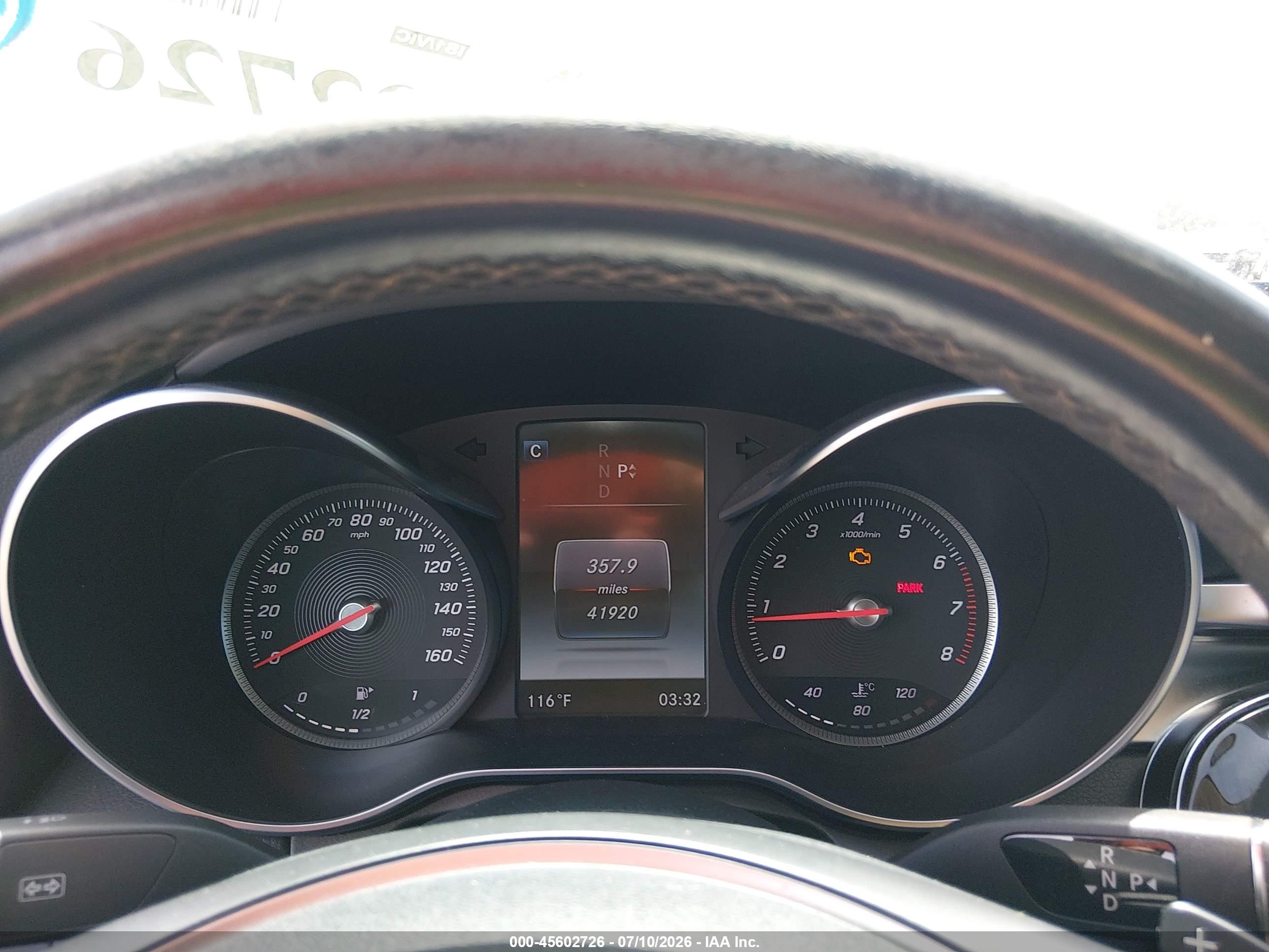 2016 MERCEDES-BENZ C 300 LUXURY