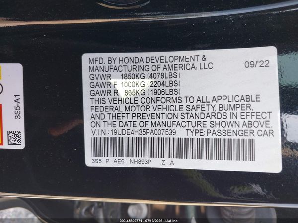 2023 ACURA INTEGRA A-SPEC