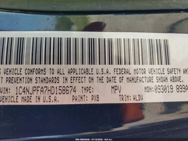2017 JEEP PATRIOT HIGH ALTITUDE