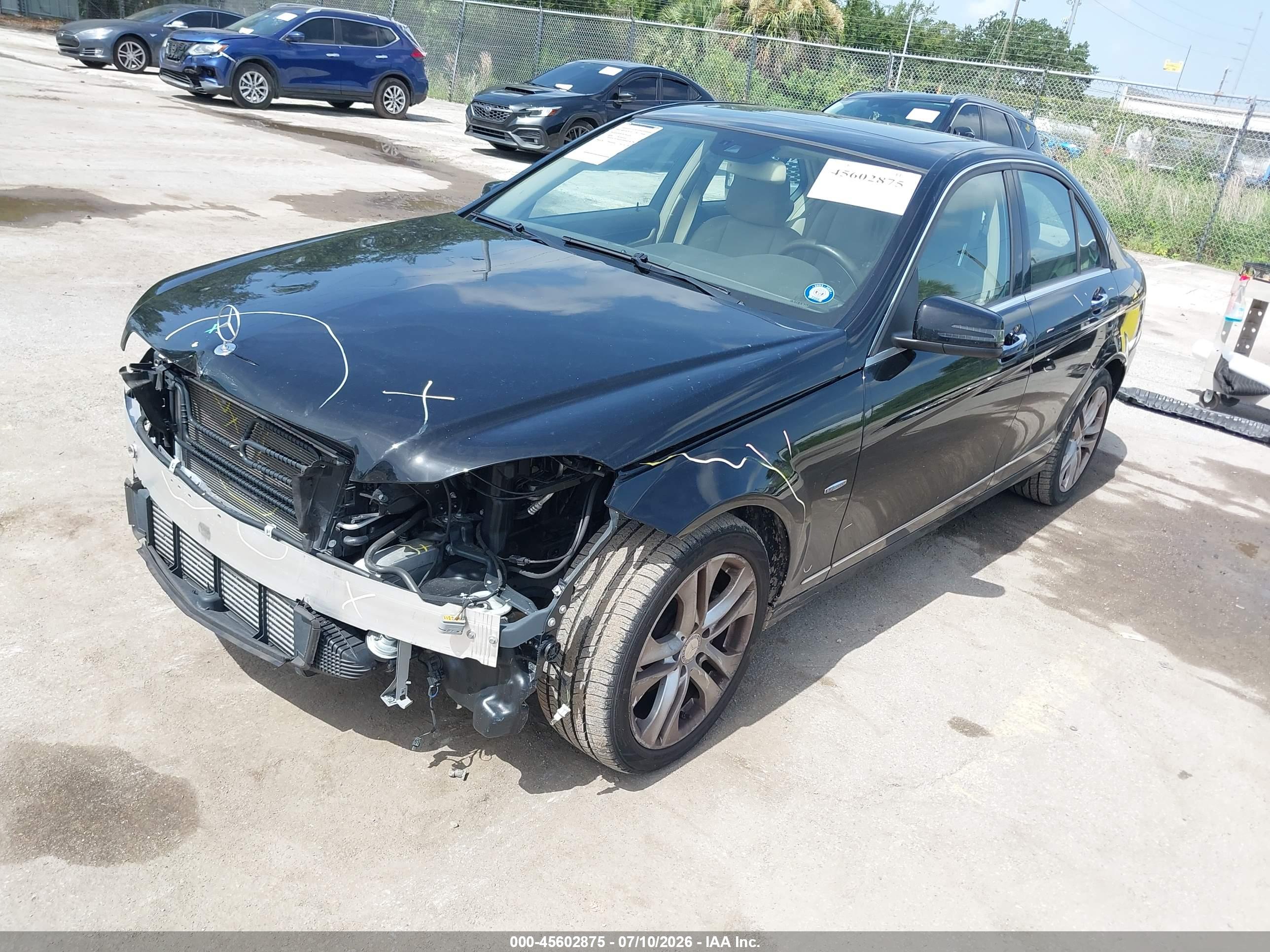 2012 MERCEDES-BENZ C 250 C250