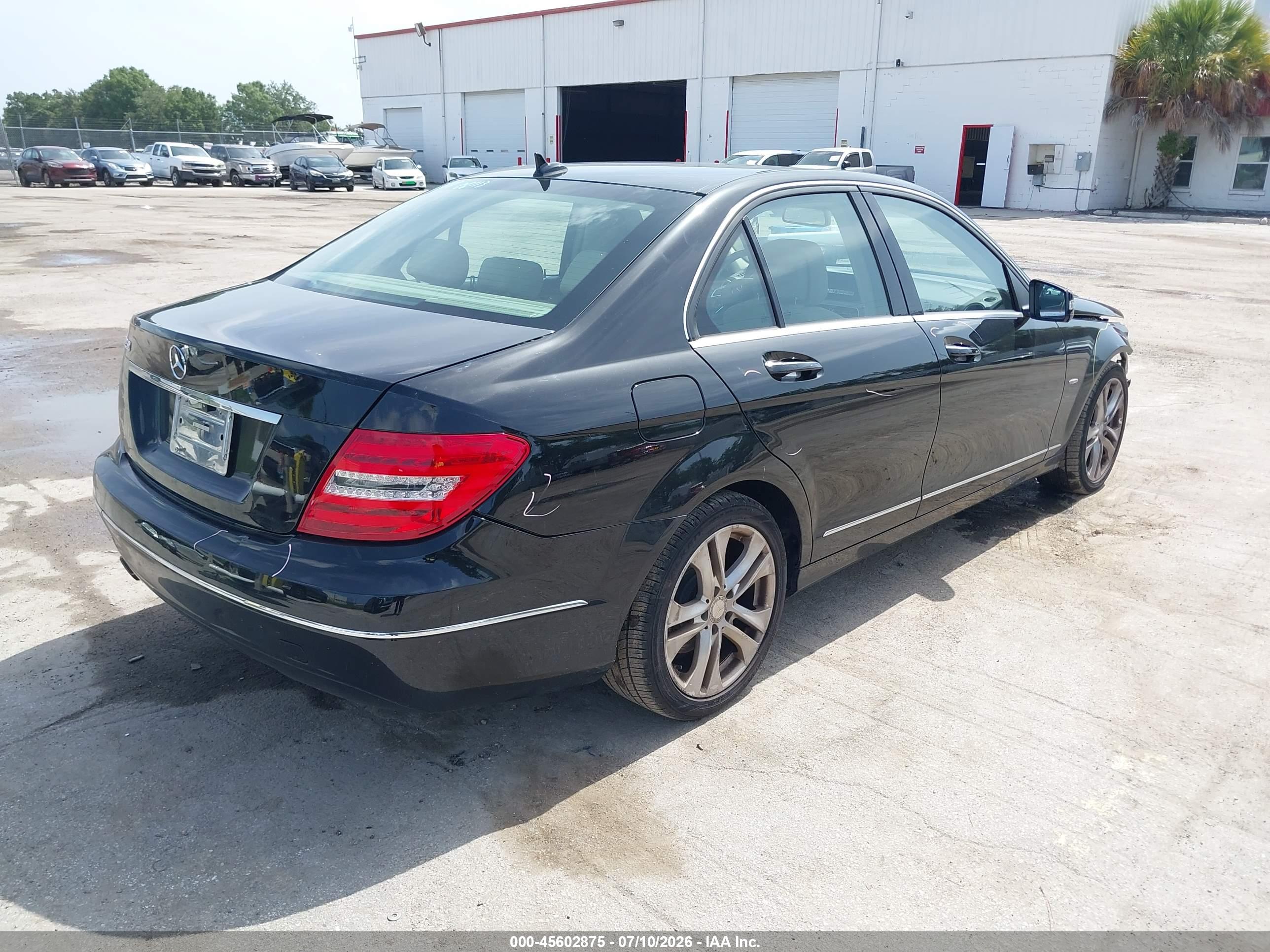 2012 MERCEDES-BENZ C 250 C250
