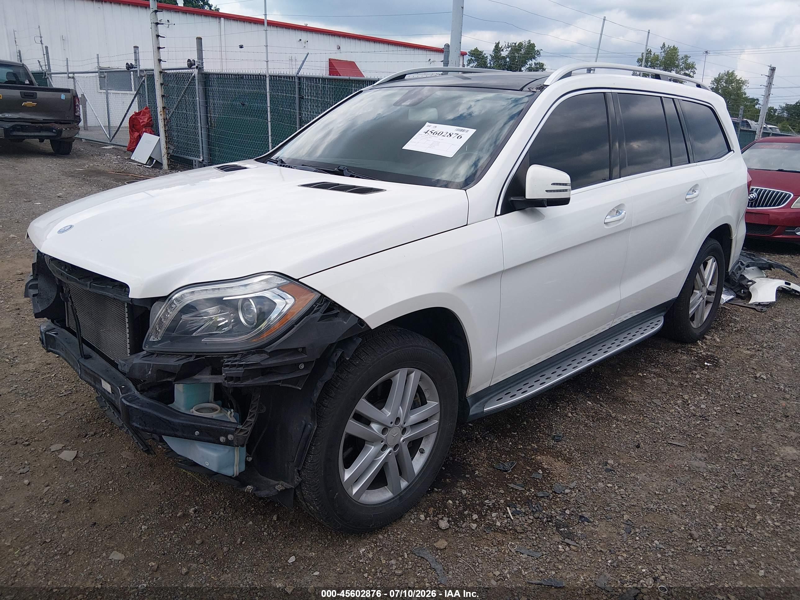 2014 MERCEDES-BENZ GL 450 GL450 4MATIC