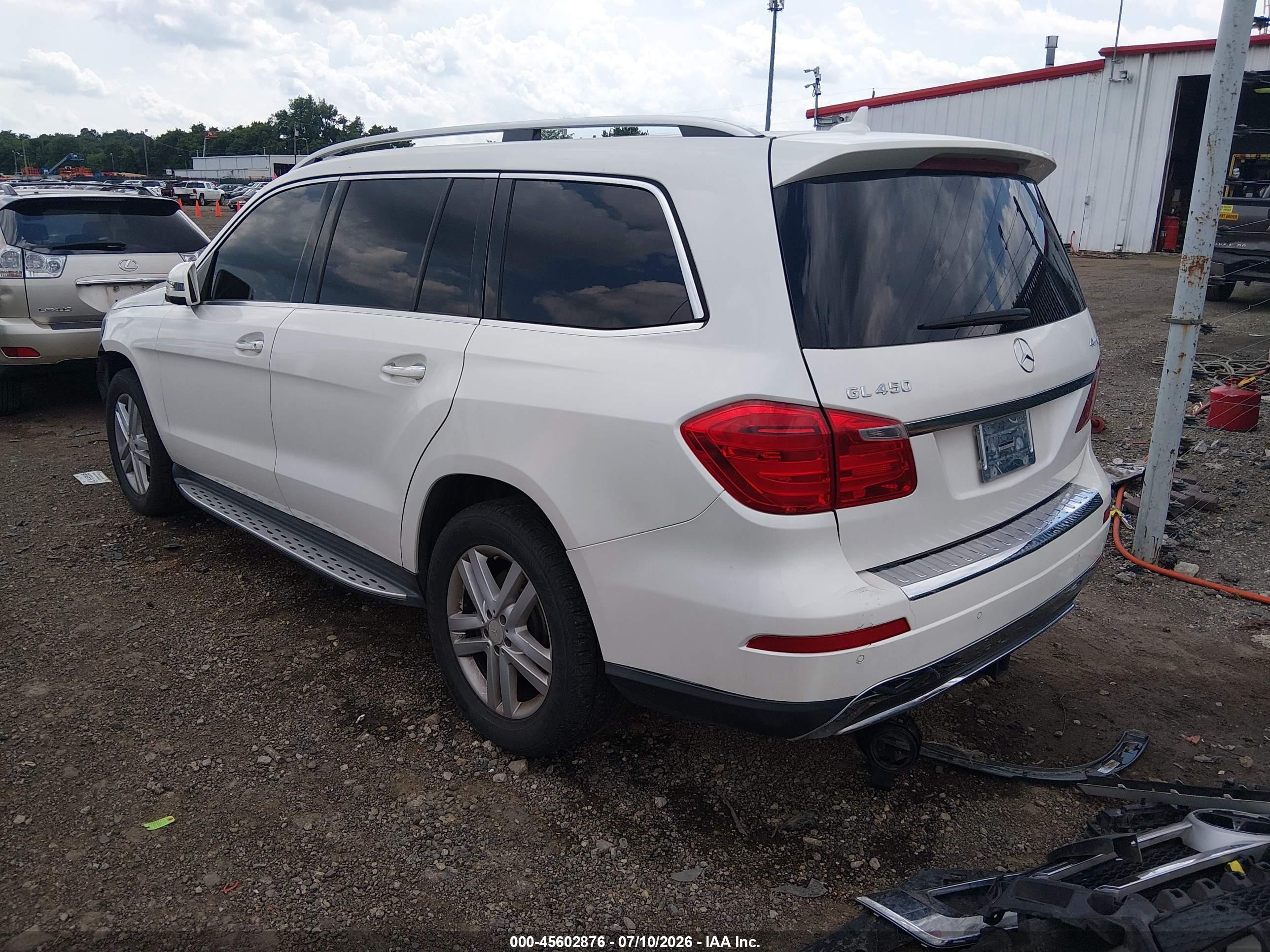 2014 MERCEDES-BENZ GL 450 GL450 4MATIC