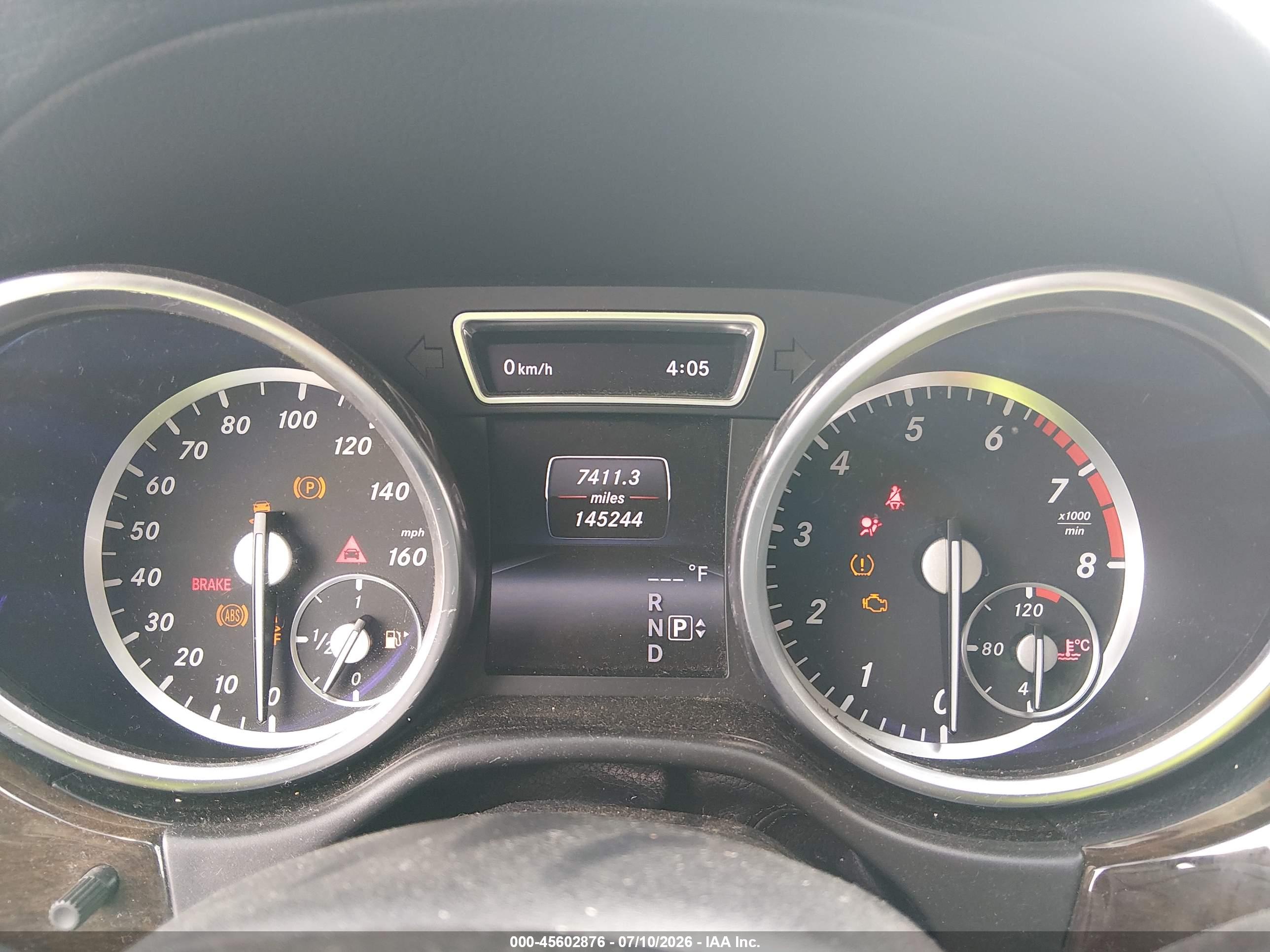 2014 MERCEDES-BENZ GL 450 GL450 4MATIC
