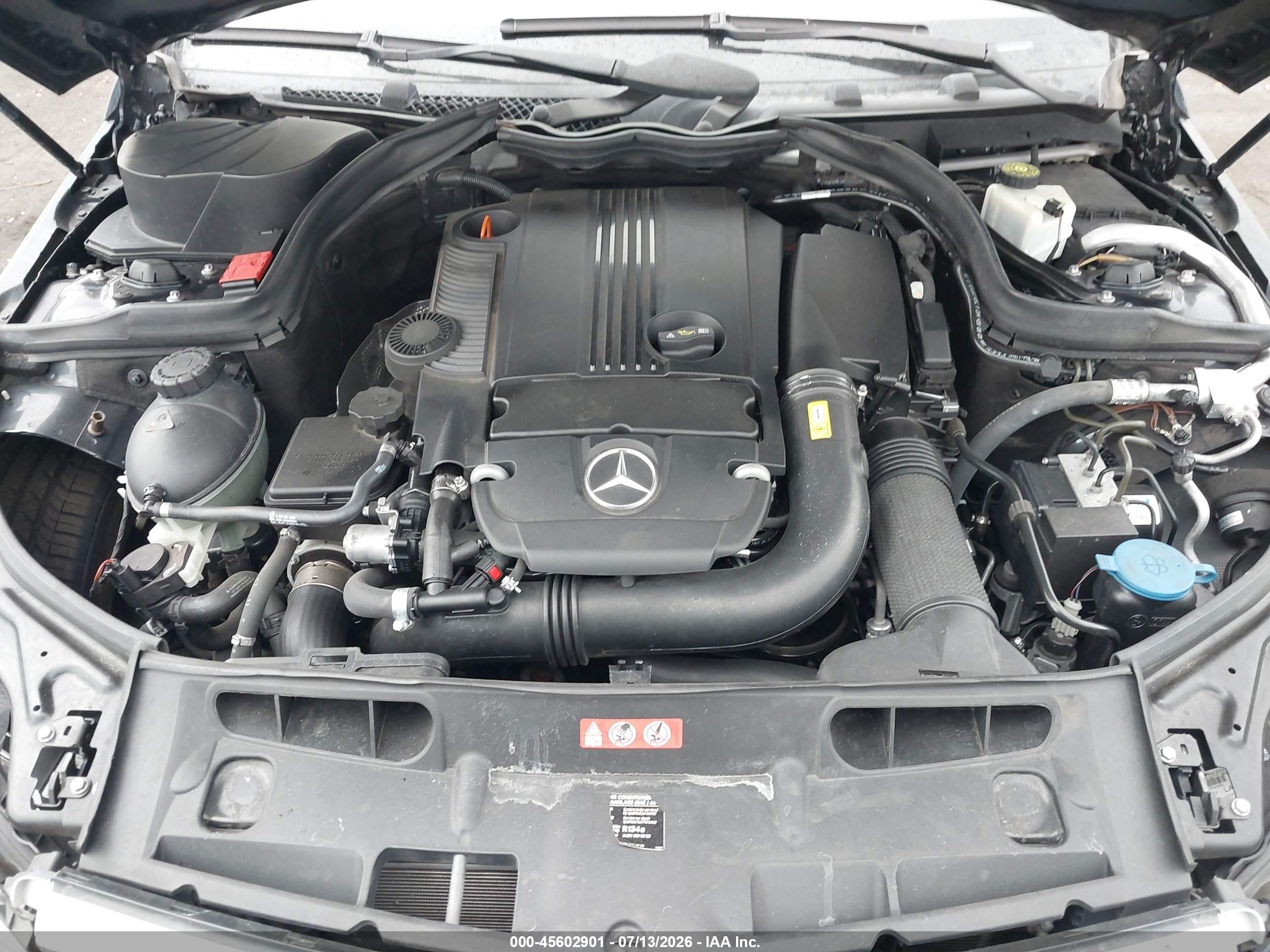 2012 MERCEDES-BENZ C 250 SPORT