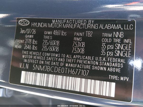 2026 HYUNDAI TUCSON SEL