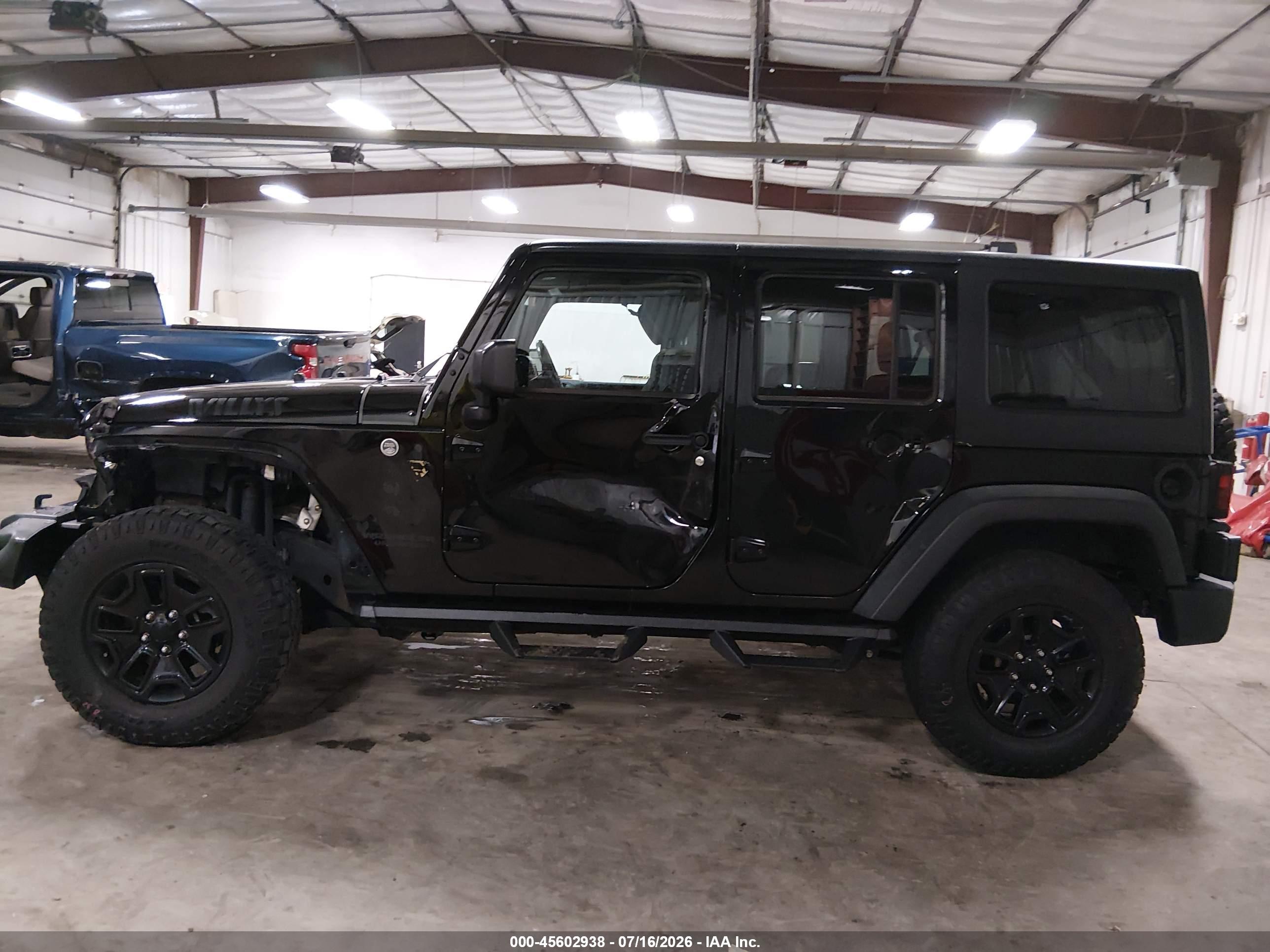 2017 JEEP WRANGLER UNLIMITED WILLYS WHEELER