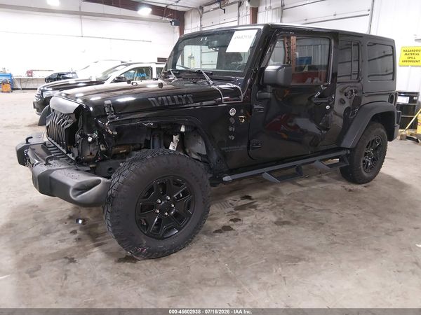 2017 JEEP WRANGLER UNLIMITED WILLYS WHEELER