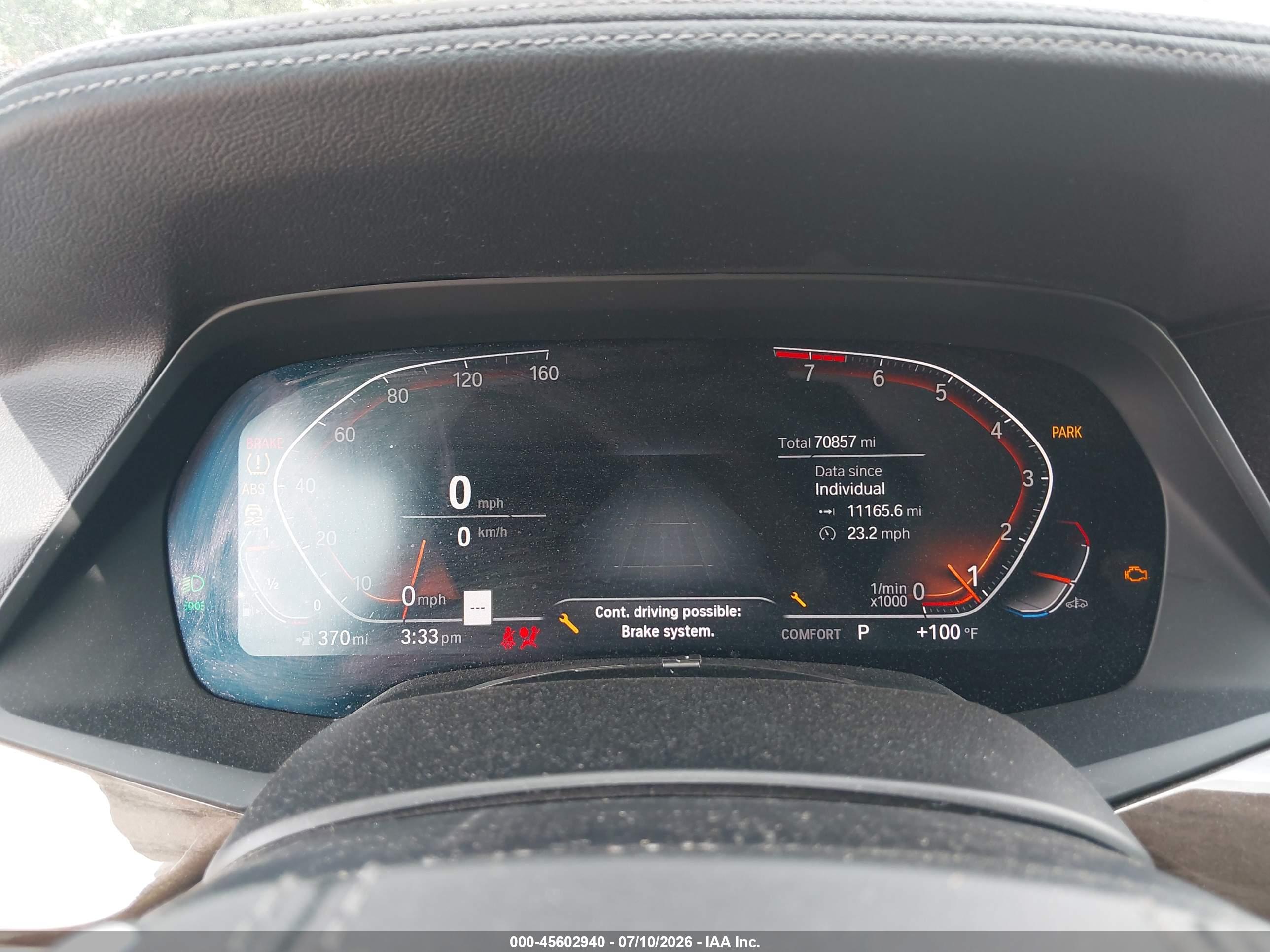 2020 BMW X5 SDRIVE40I