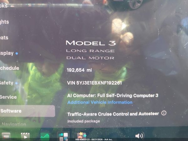 2022 TESLA MODEL 3