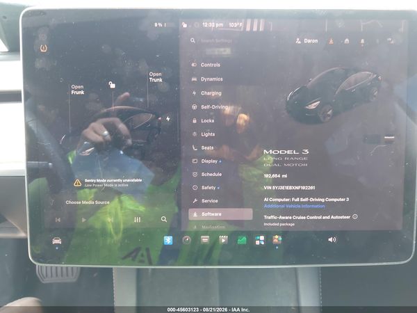 2022 TESLA MODEL 3