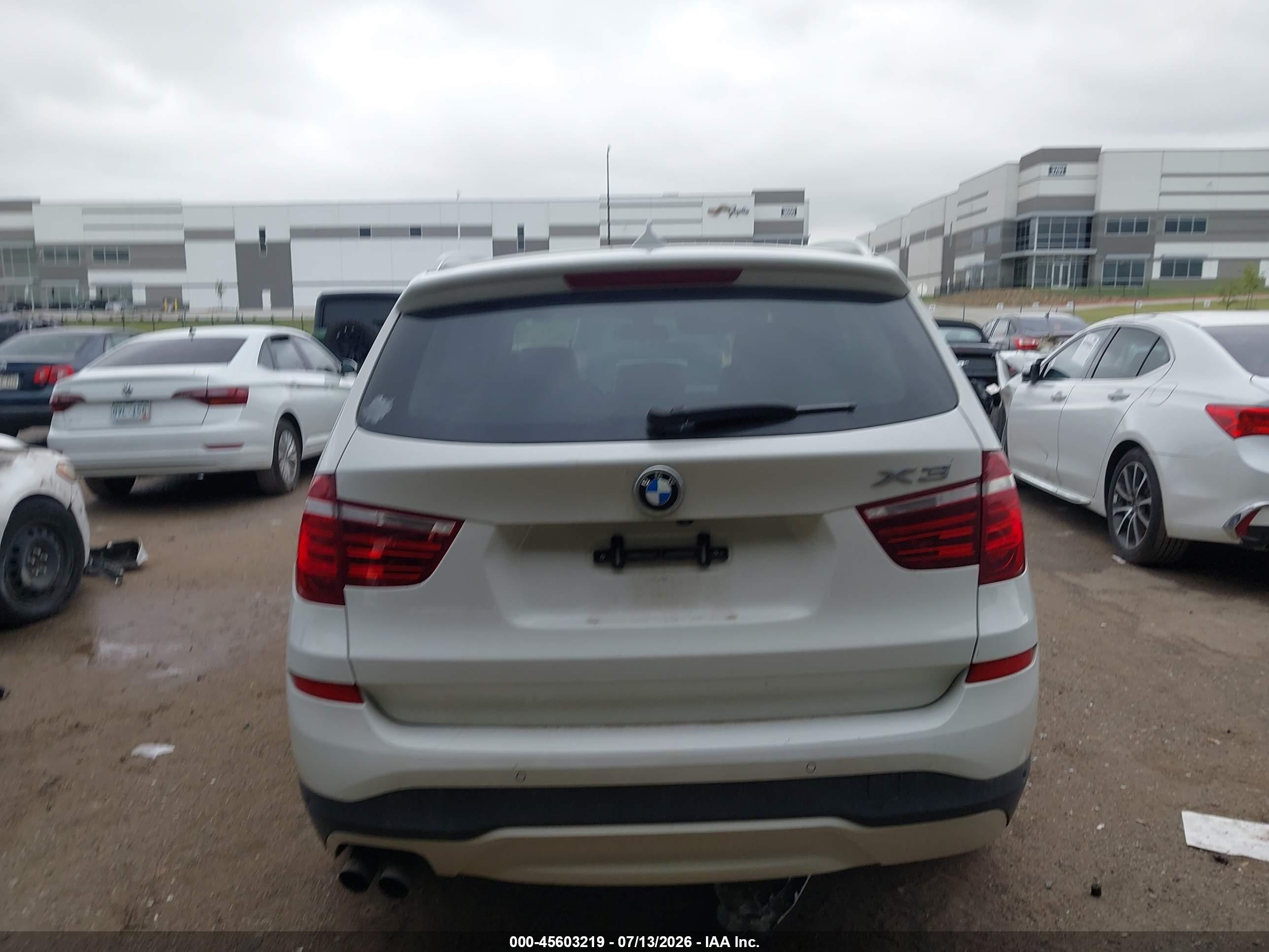 2016 BMW X3 XDRIVE28I