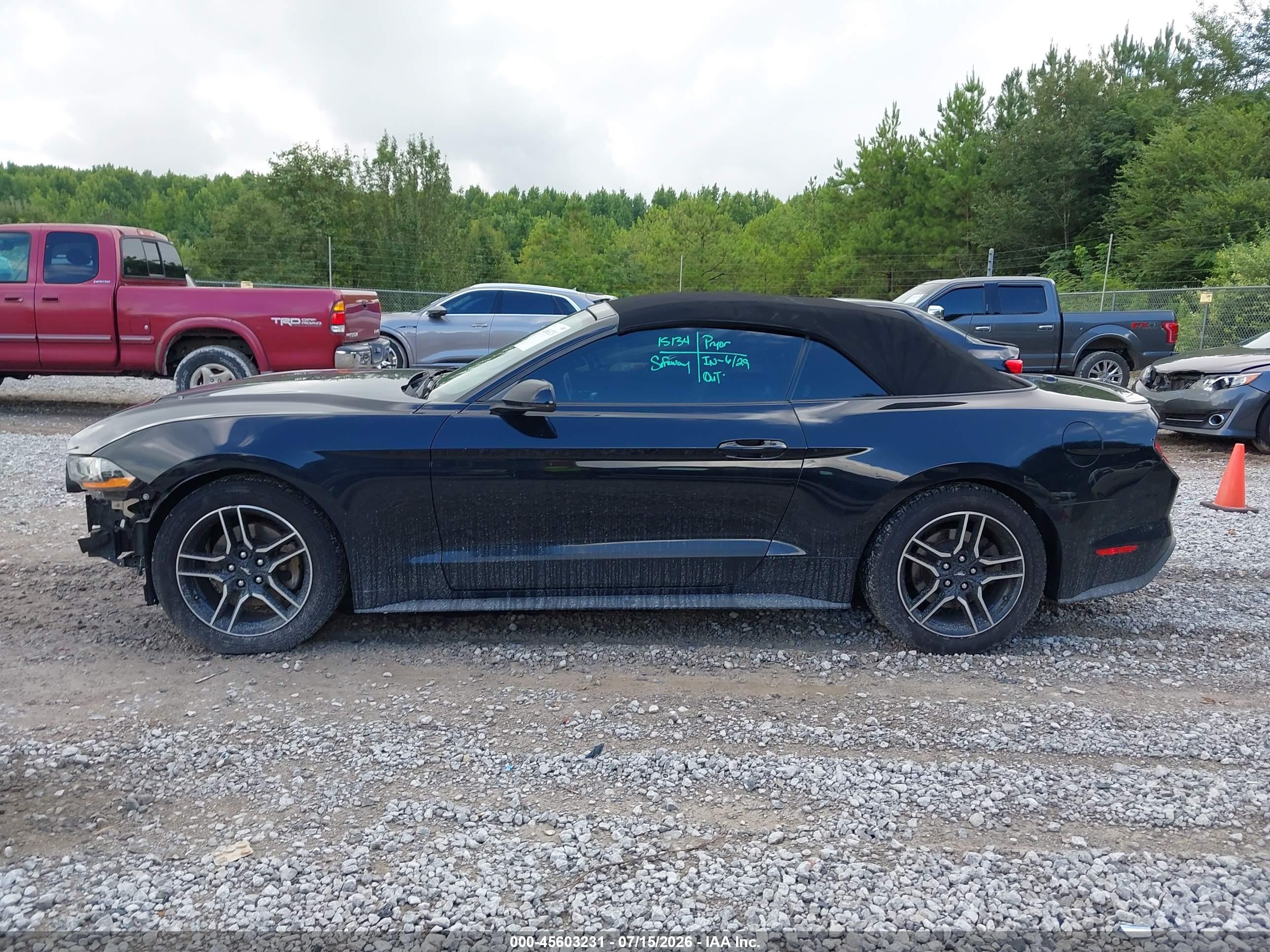 2019 FORD MUSTANG ECOBOOST PREMIUM