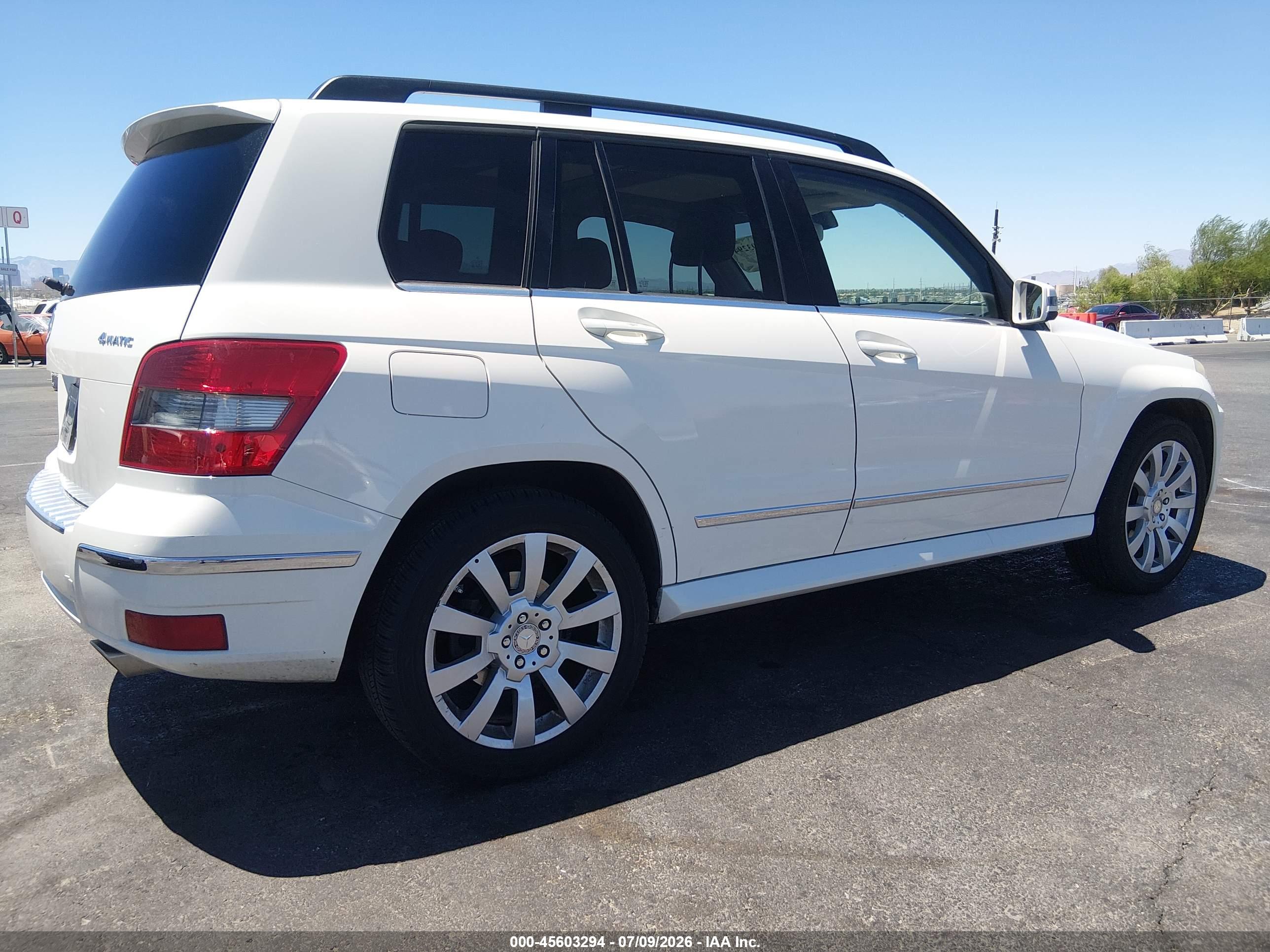 2010 MERCEDES-BENZ GLK 350 GLK350 4-MATIC