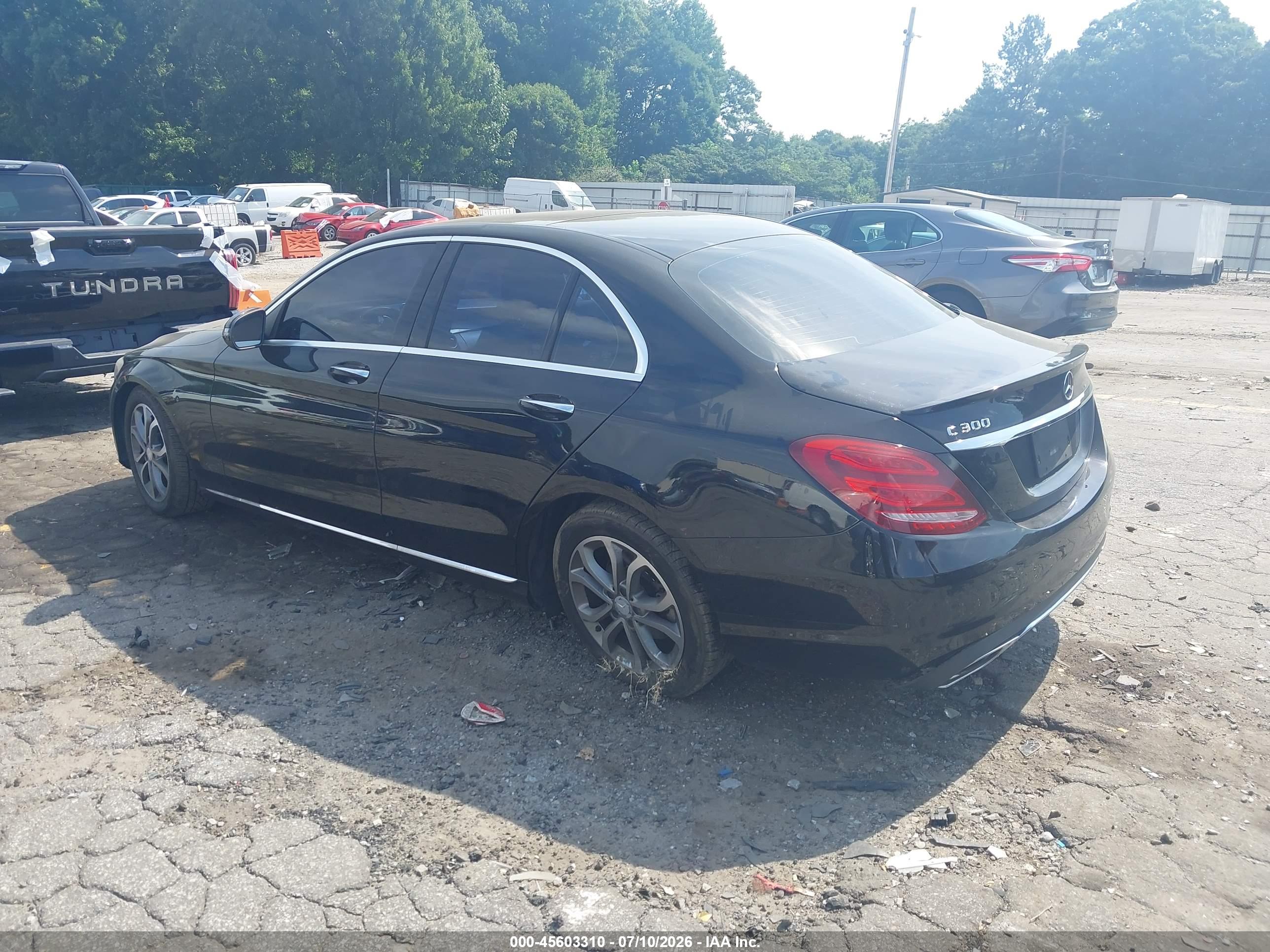 2016 MERCEDES-BENZ C 300 C300