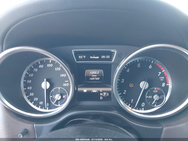 2013 MERCEDES-BENZ ML 550 4MATIC