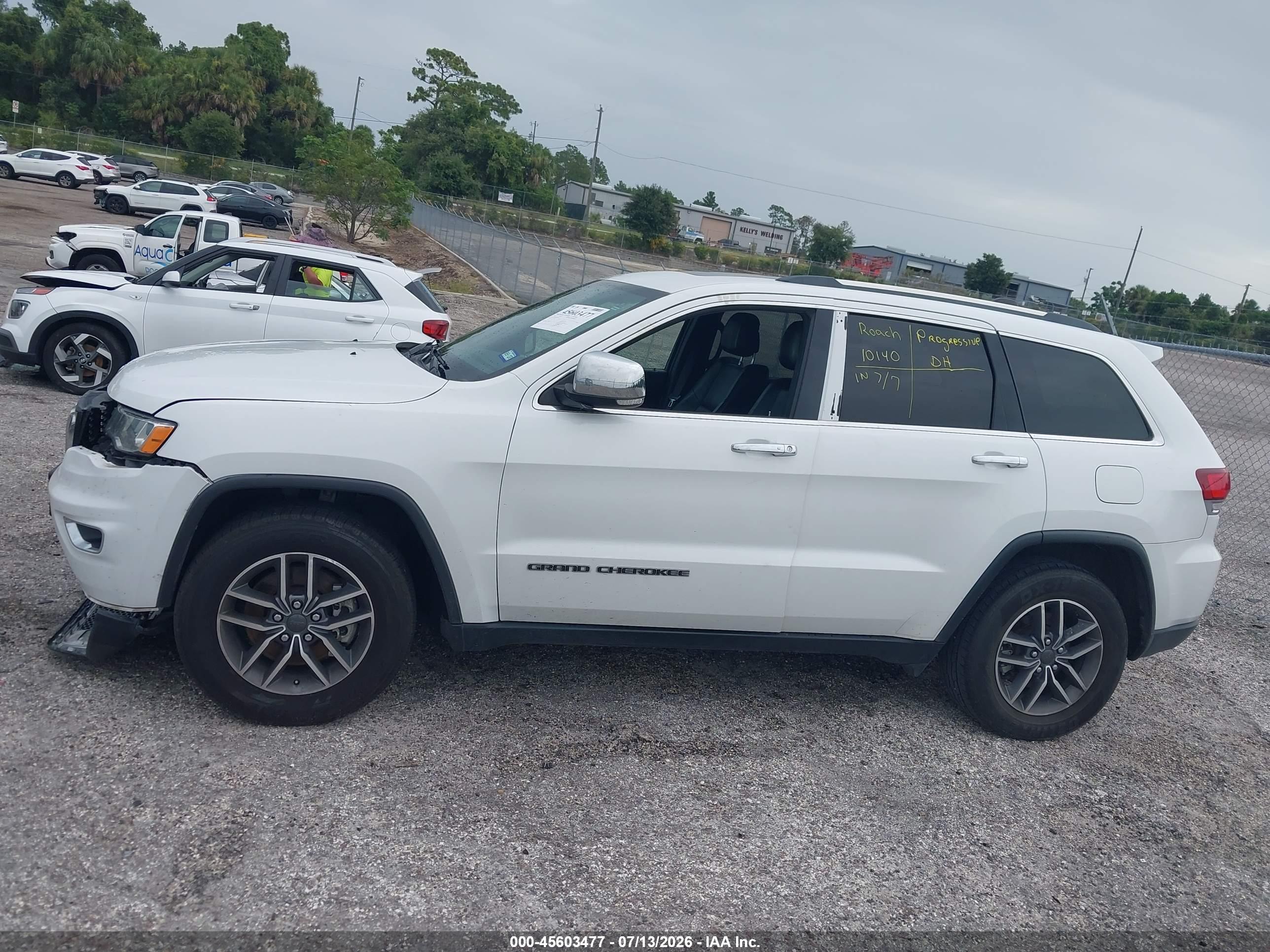 2021 JEEP GRAND CHEROKEE LIMITED 4X2