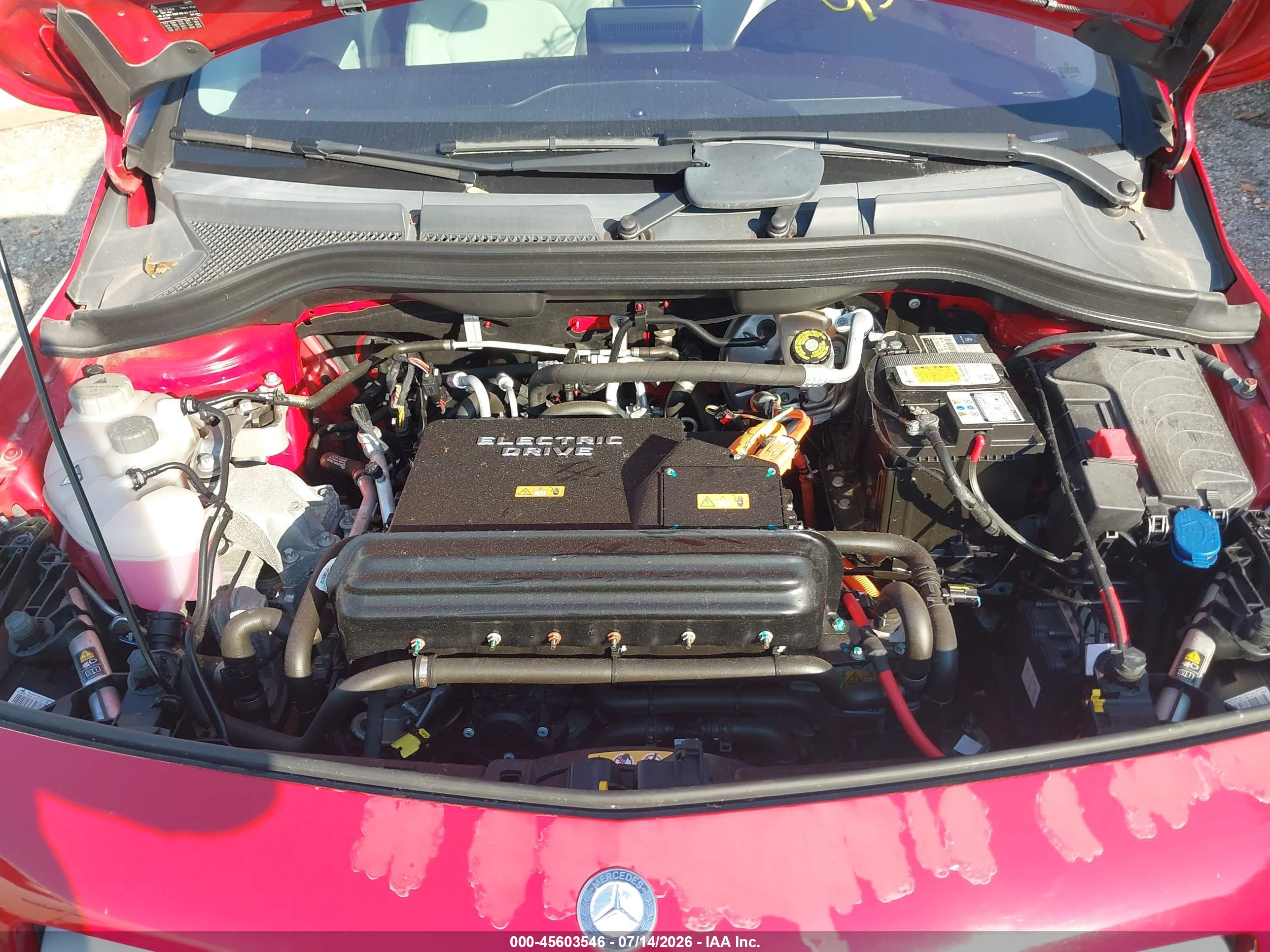 2016 MERCEDES-BENZ B 250E B electric
