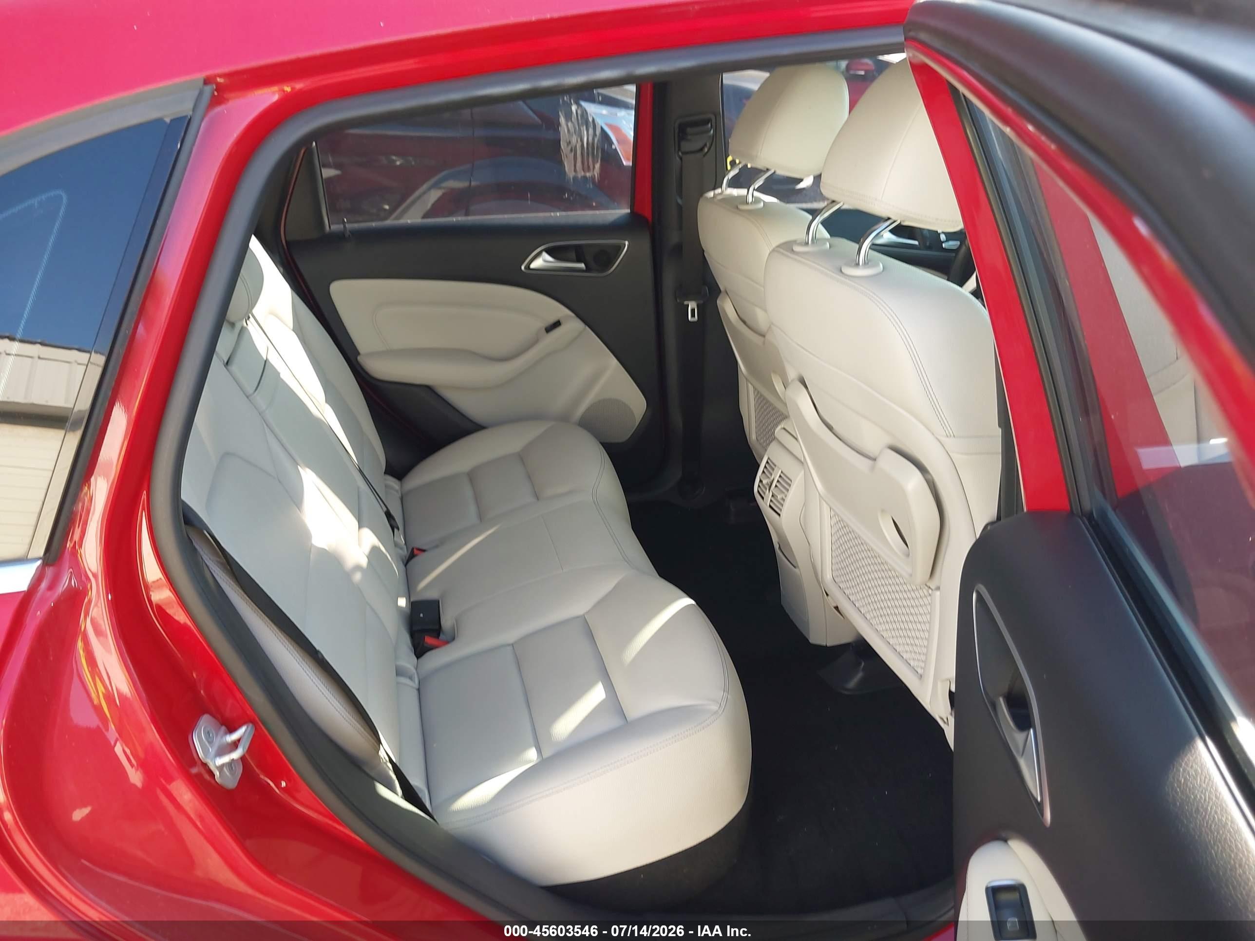 2016 MERCEDES-BENZ B 250E B electric