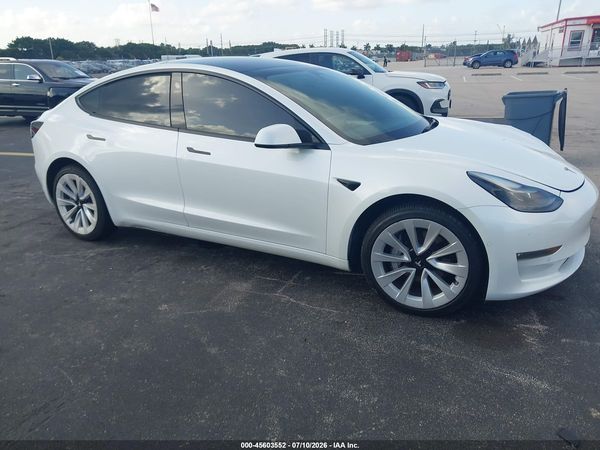 2022 TESLA MODEL 3