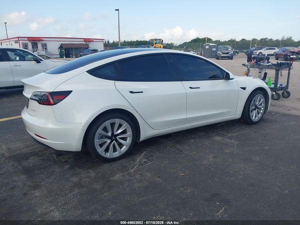 2022 TESLA MODEL 3
