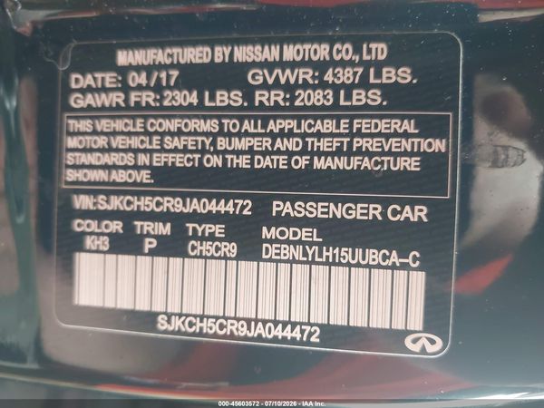 2018 INFINITI QX30 PREMIUM