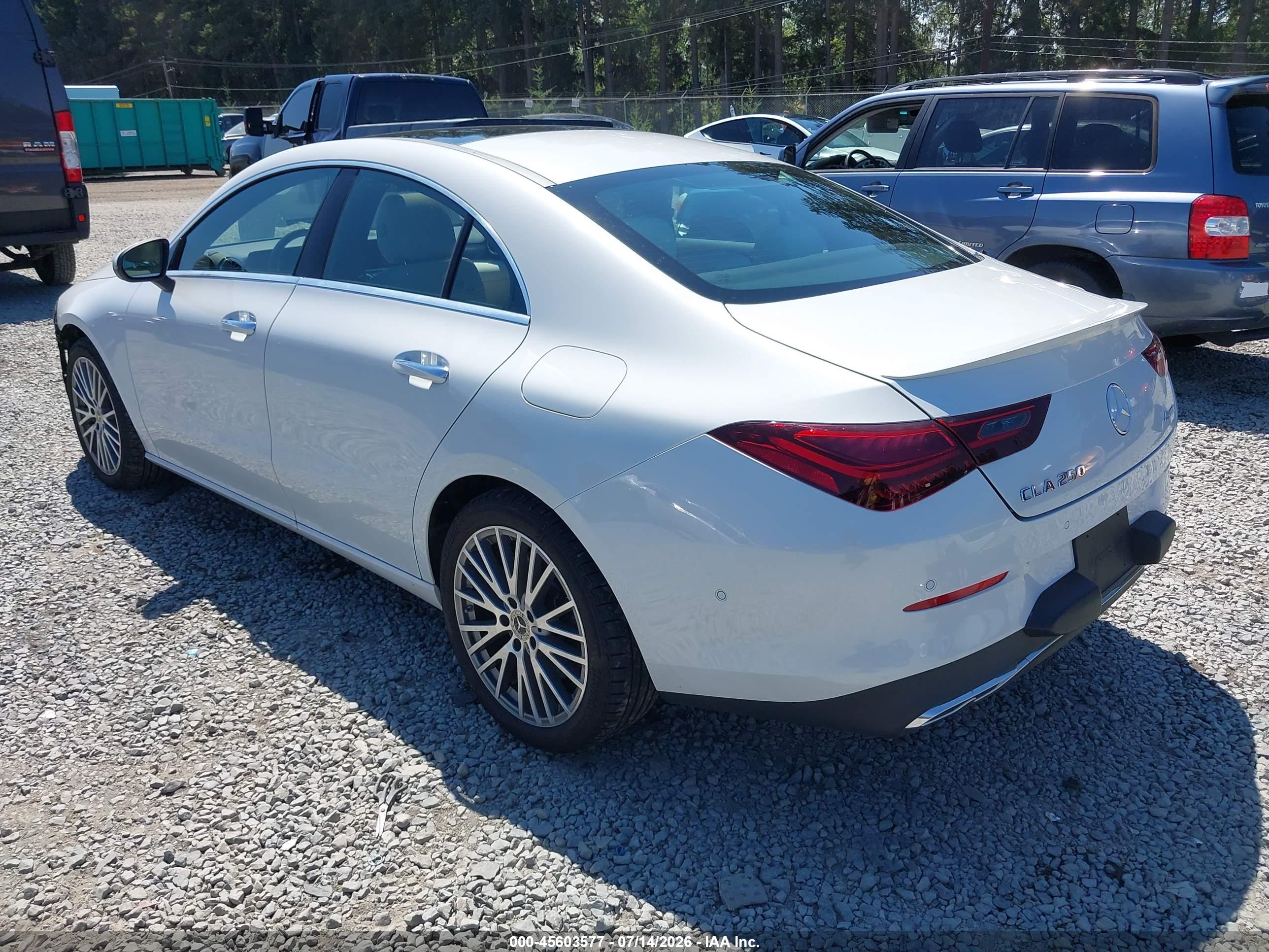2024 MERCEDES-BENZ CLA 250 COUPE 4MATIC
