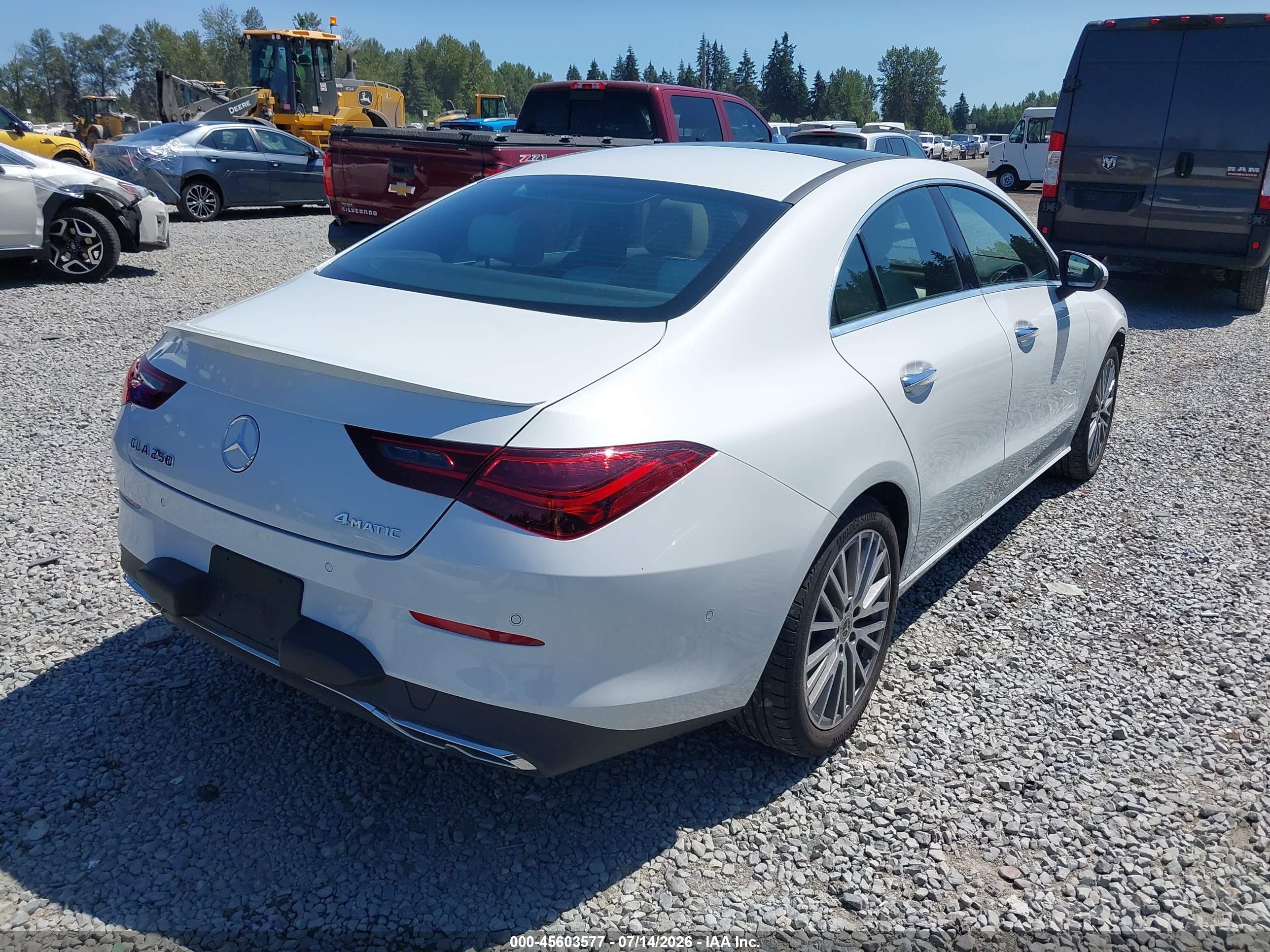 2024 MERCEDES-BENZ CLA 250 COUPE 4MATIC