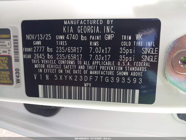 2026 KIA SPORTAGE LX