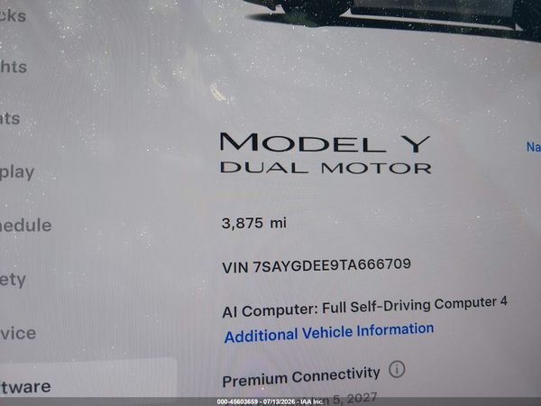 2026 TESLA MODEL Y
