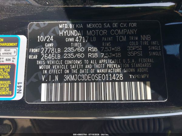 2025 HYUNDAI TUCSON SEL CONVENIENCE