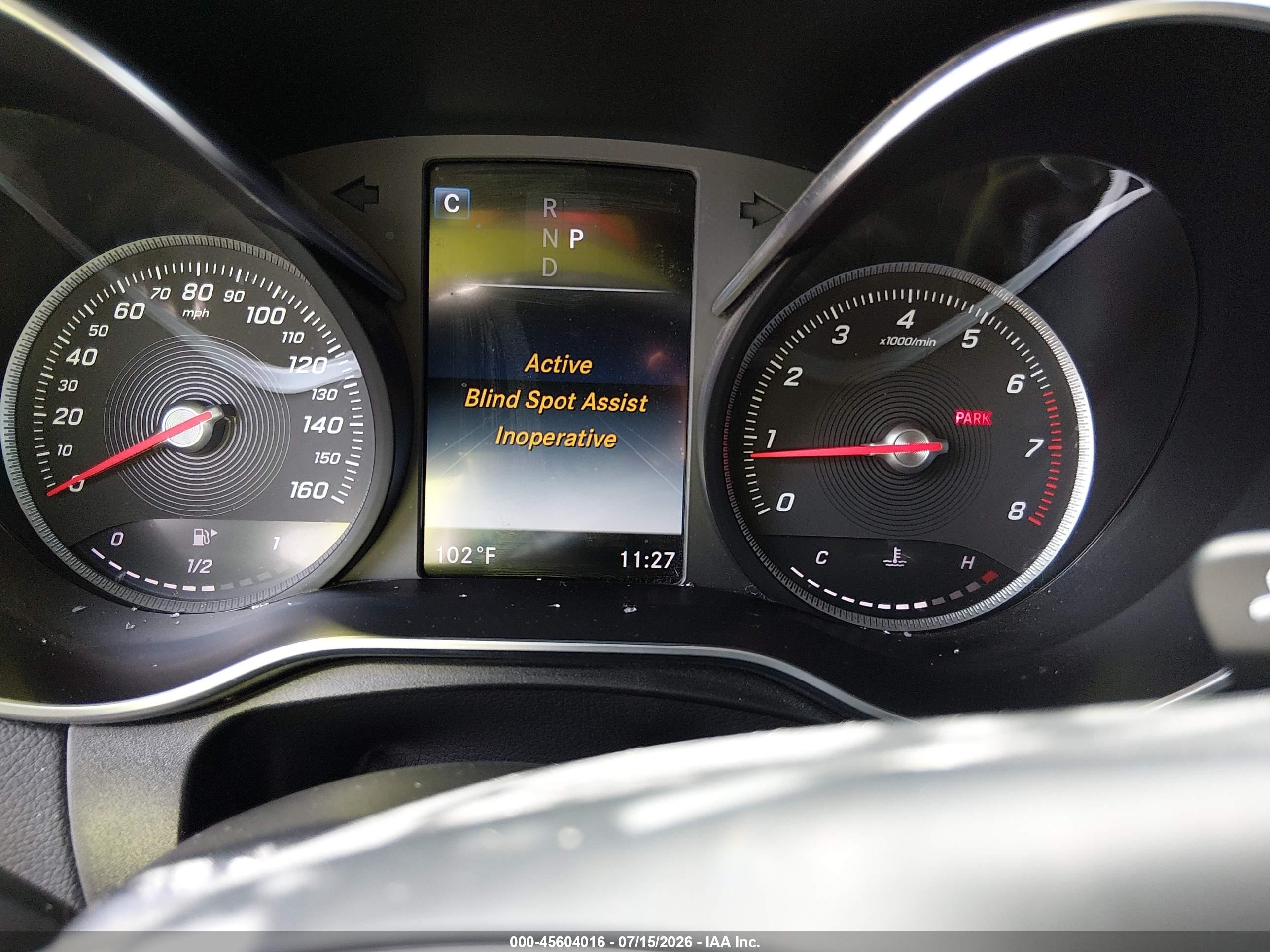 2019 MERCEDES-BENZ GLC 300 4MATIC