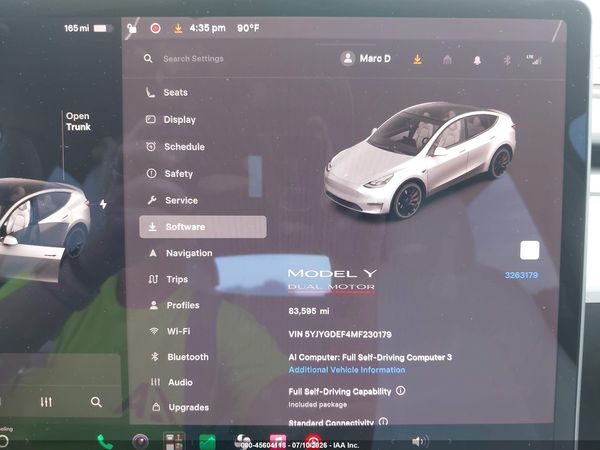 2021 TESLA MODEL Y
