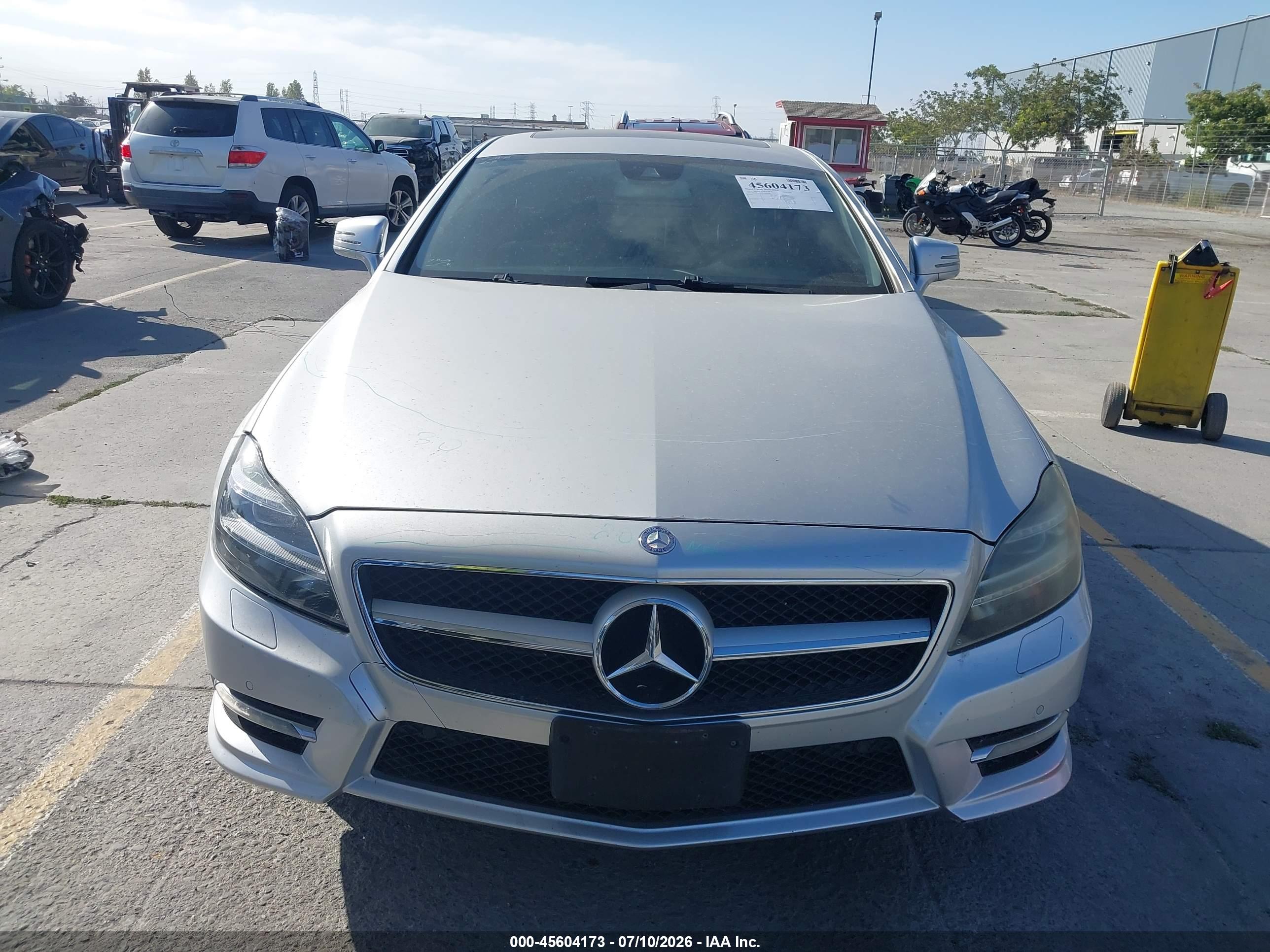 2012 MERCEDES-BENZ CLS 550 CLS550