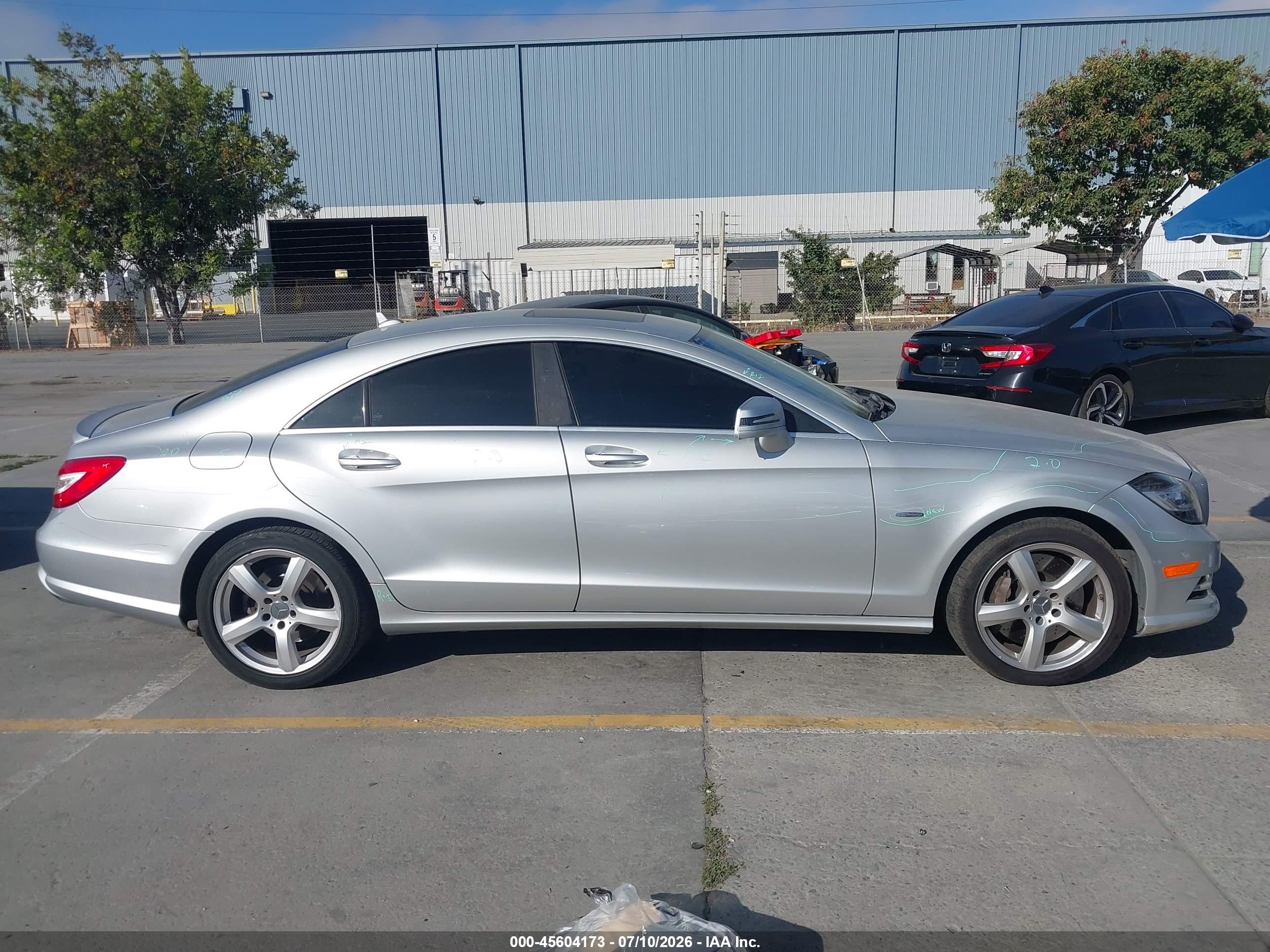 2012 MERCEDES-BENZ CLS 550 CLS550