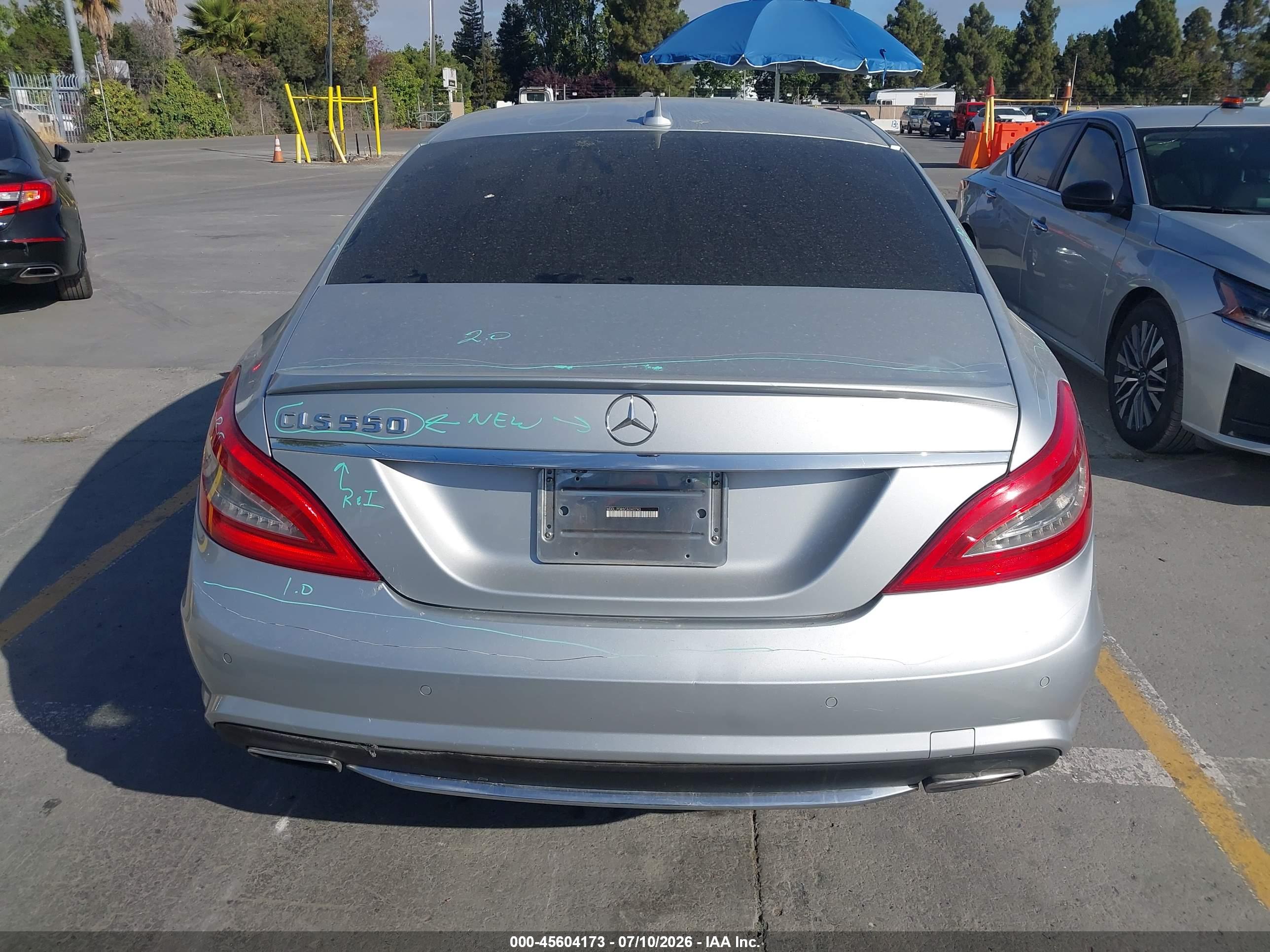 2012 MERCEDES-BENZ CLS 550 CLS550